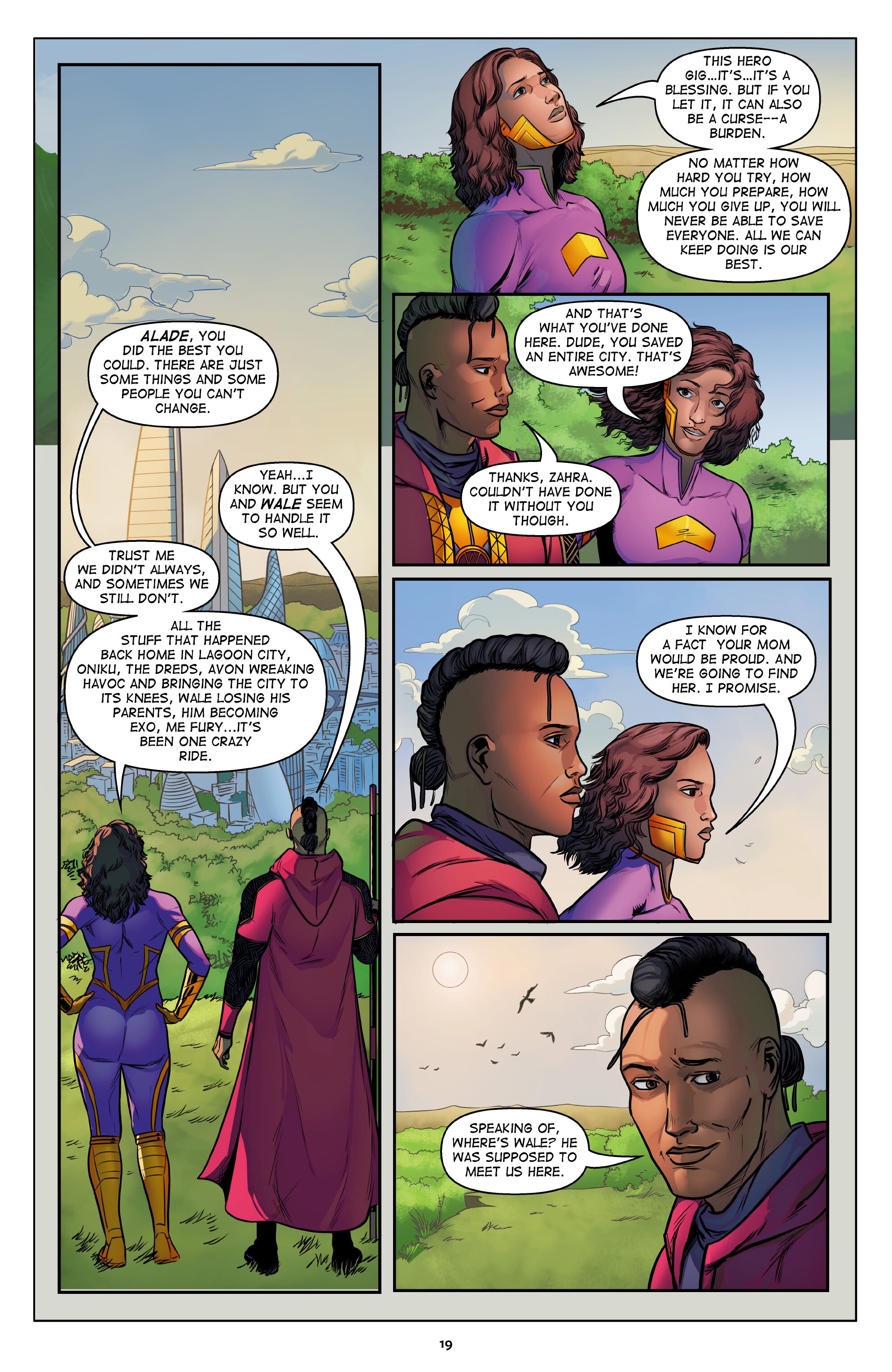 The Oloris: Heroes Will Unite (2024-) issue Vol. 1 - Page 20