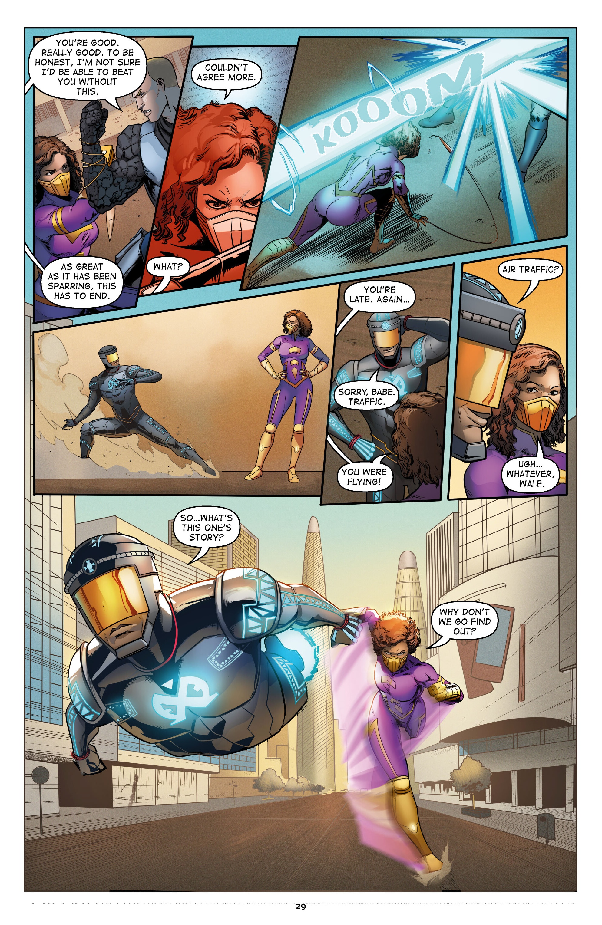 The Oloris: Heroes Will Unite (2024-) issue Vol. 1 - Page 30