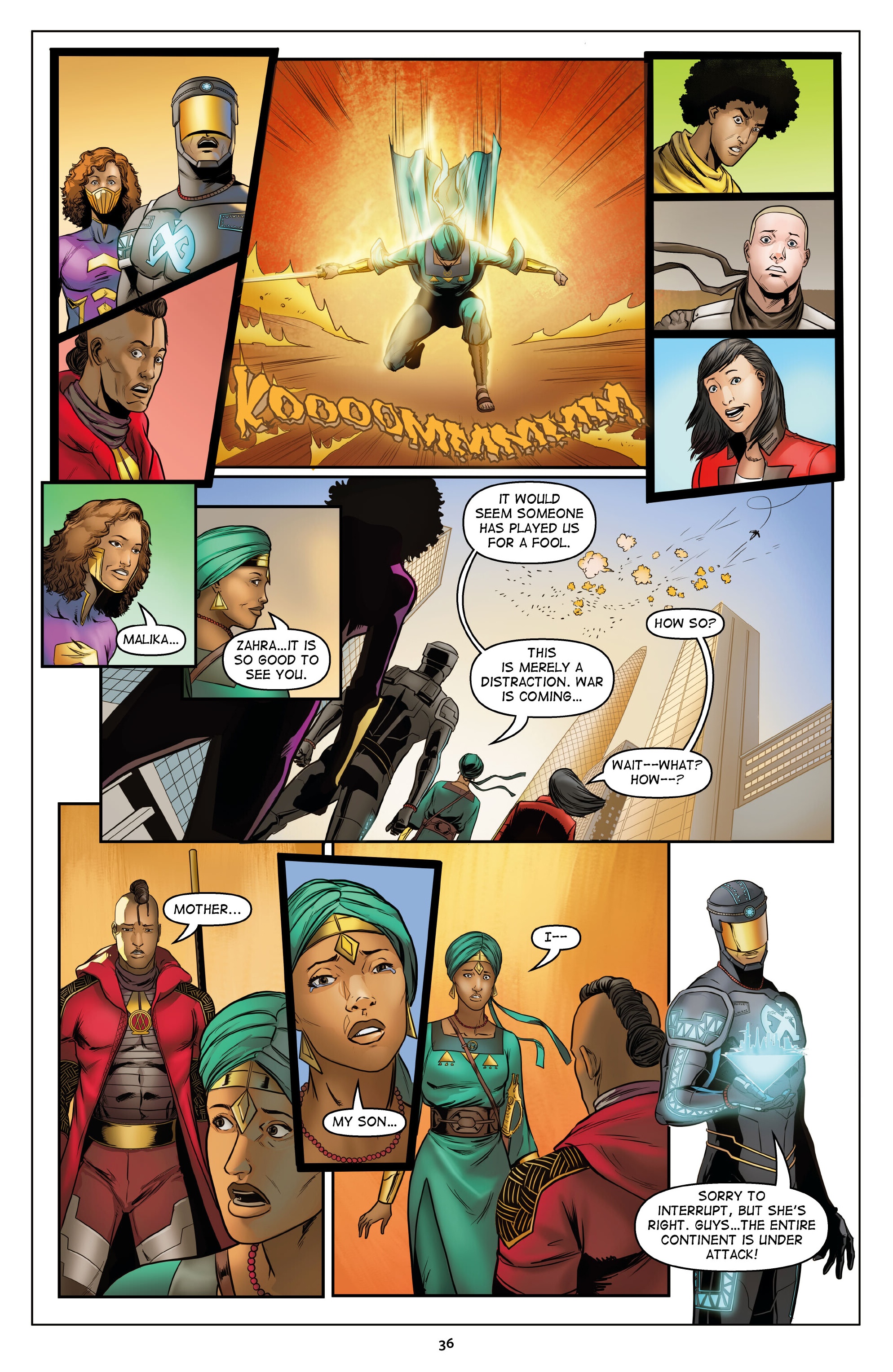 The Oloris: Heroes Will Unite (2024-) issue Vol. 1 - Page 37