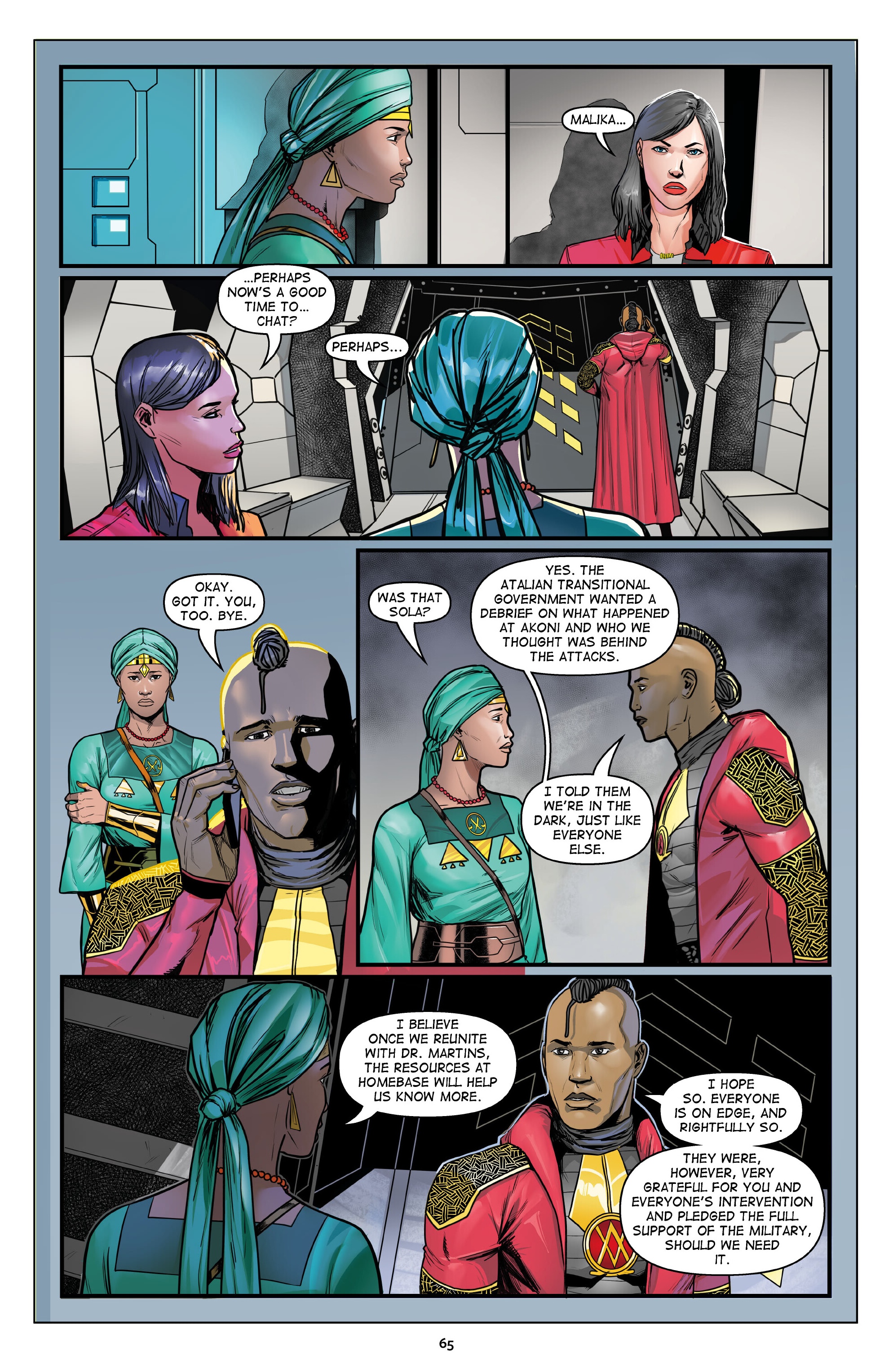 The Oloris: Heroes Will Unite (2024-) issue Vol. 1 - Page 65