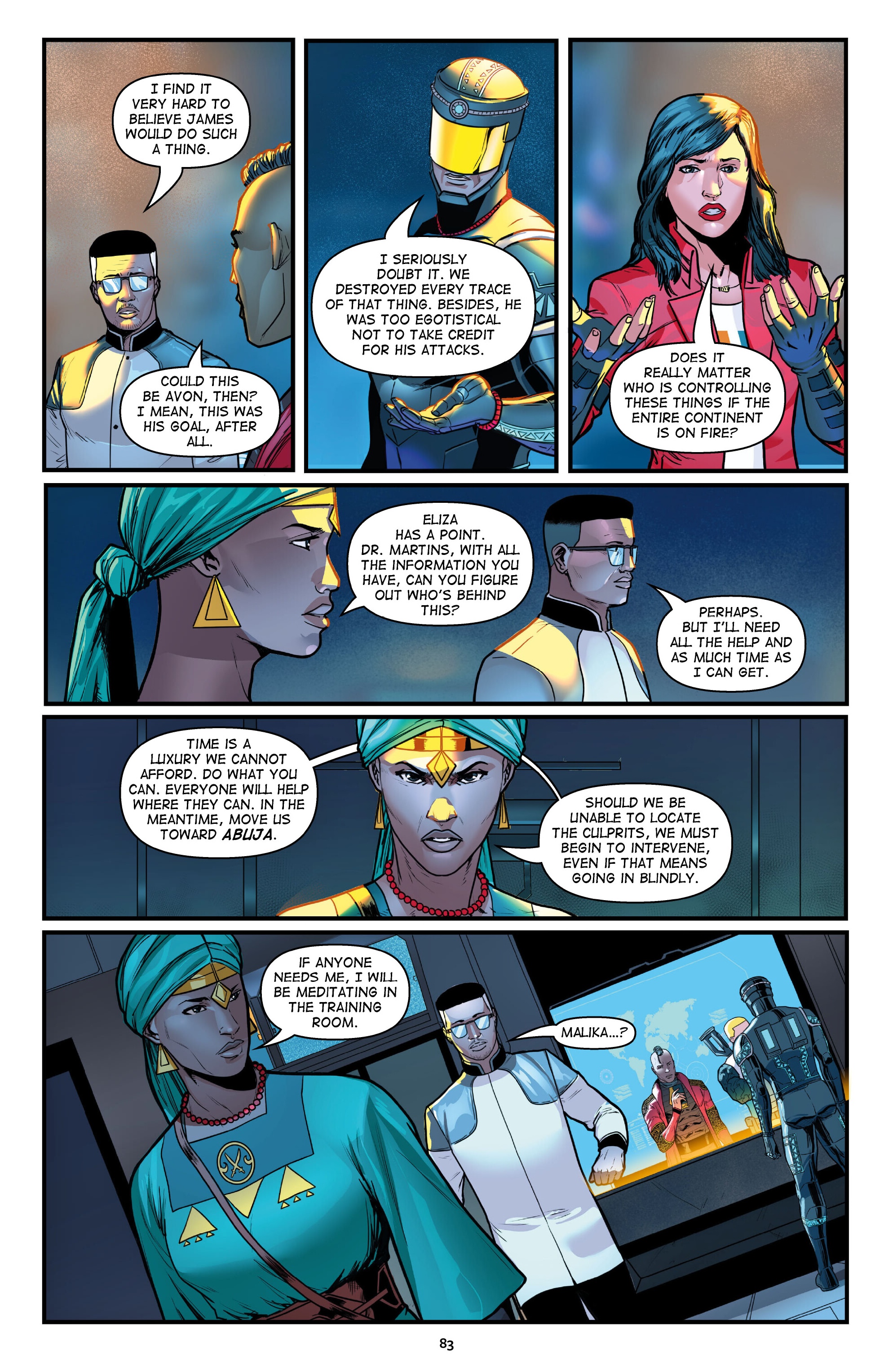 The Oloris: Heroes Will Unite (2024-) issue Vol. 1 - Page 83