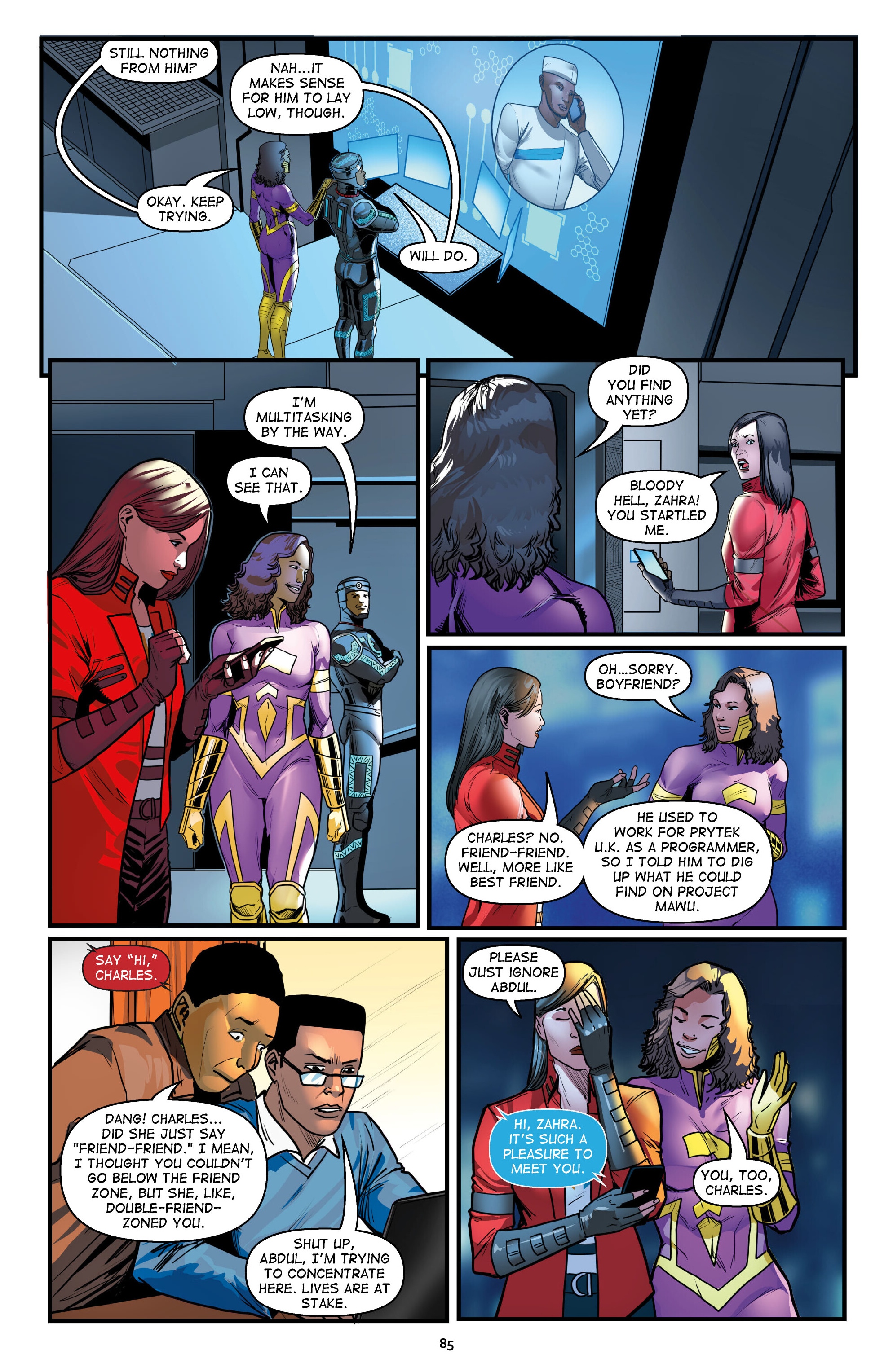 The Oloris: Heroes Will Unite (2024-) issue Vol. 1 - Page 85