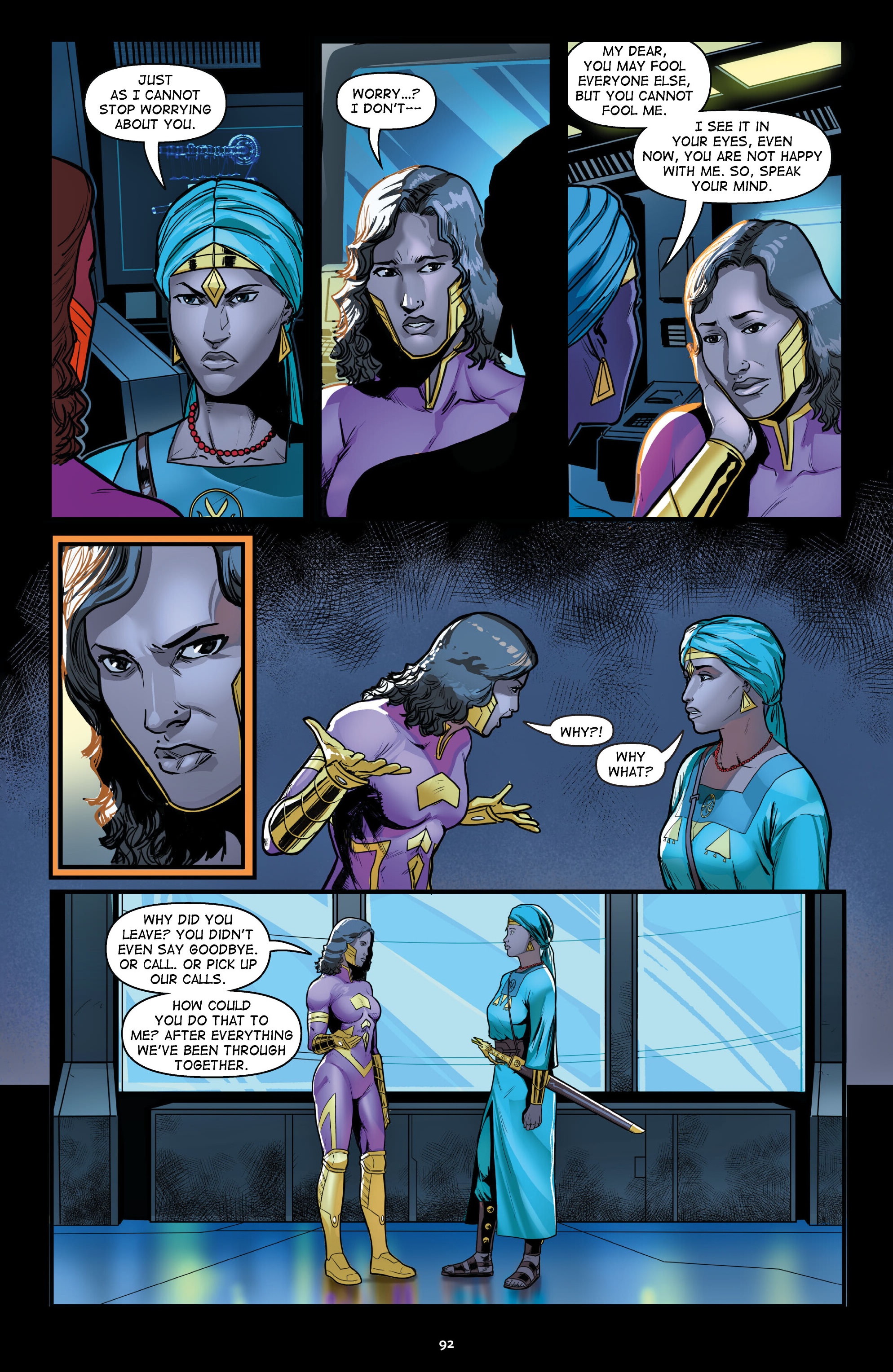 The Oloris: Heroes Will Unite (2024-) issue Vol. 1 - Page 92