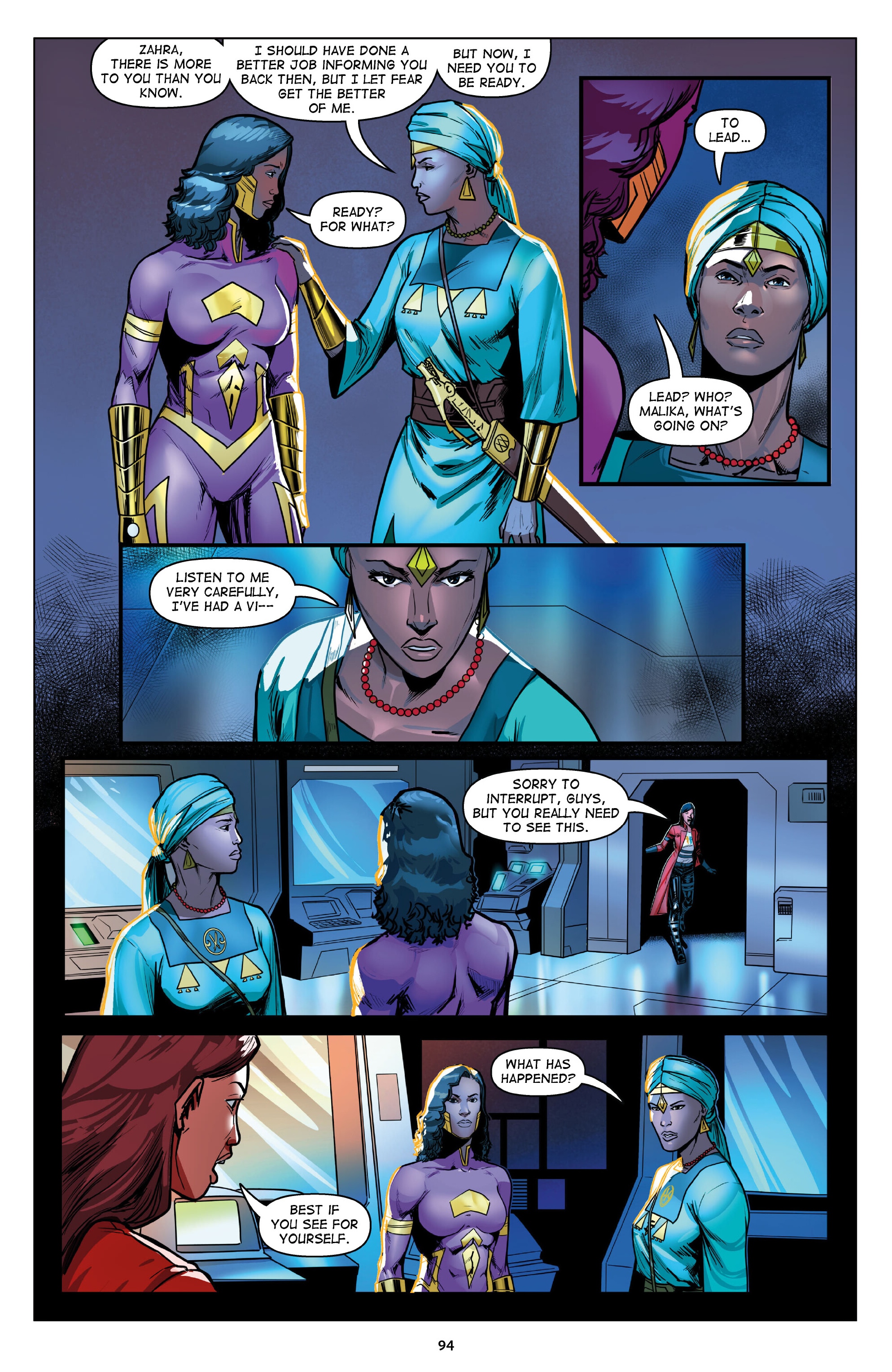 The Oloris: Heroes Will Unite (2024-) issue Vol. 1 - Page 94