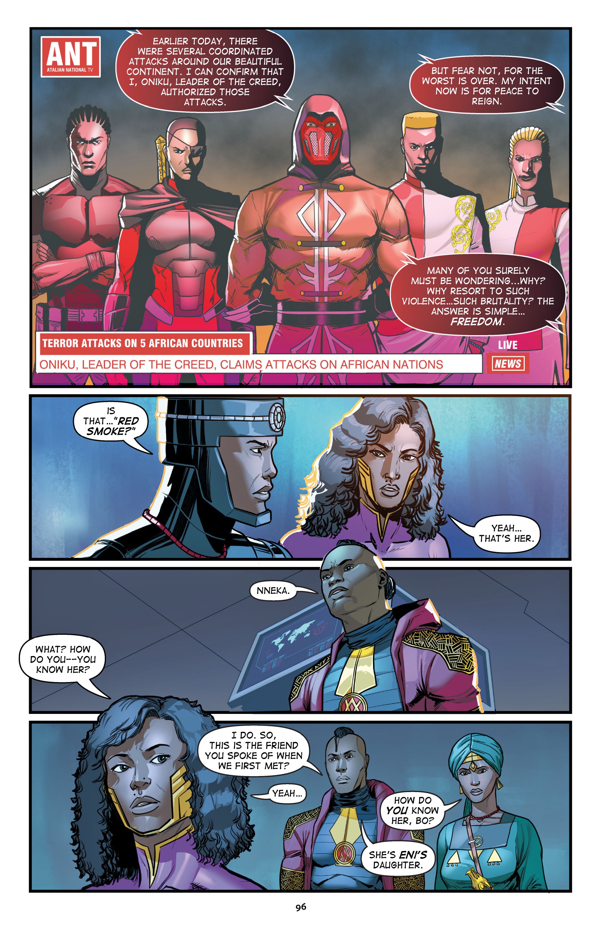 The Oloris: Heroes Will Unite (2024-) issue Vol. 1 - Page 96