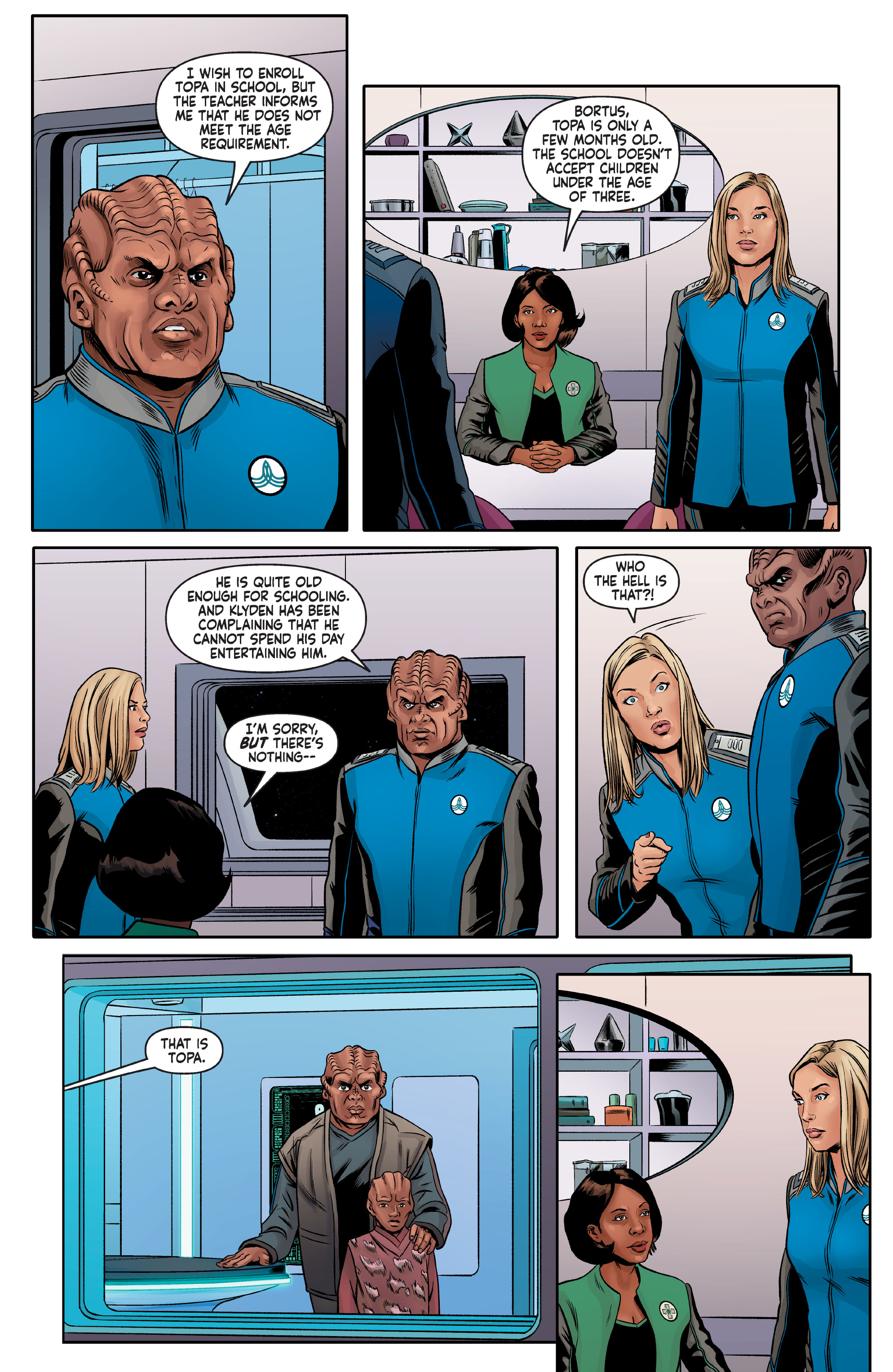 The Orville (2019-) issue 1 - Page 10