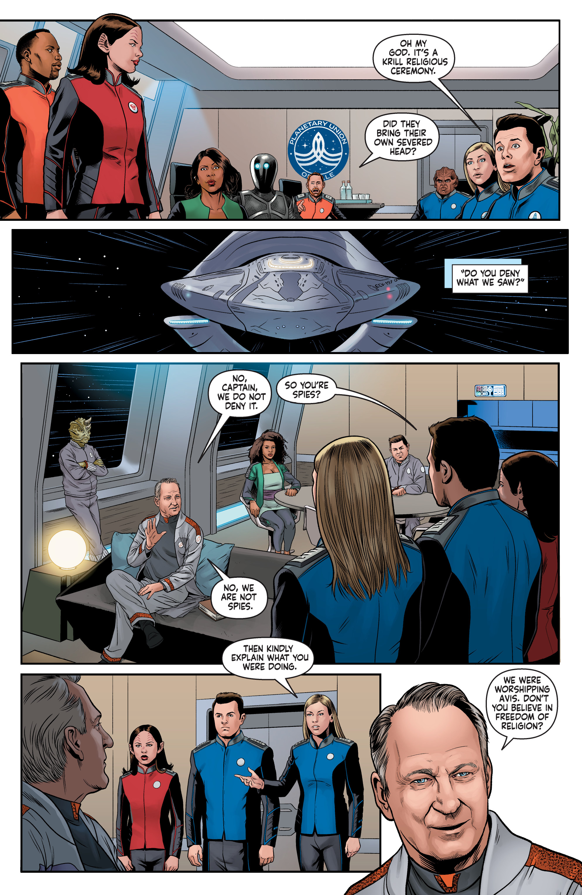 The Orville (2019-) issue 3 - Page 16