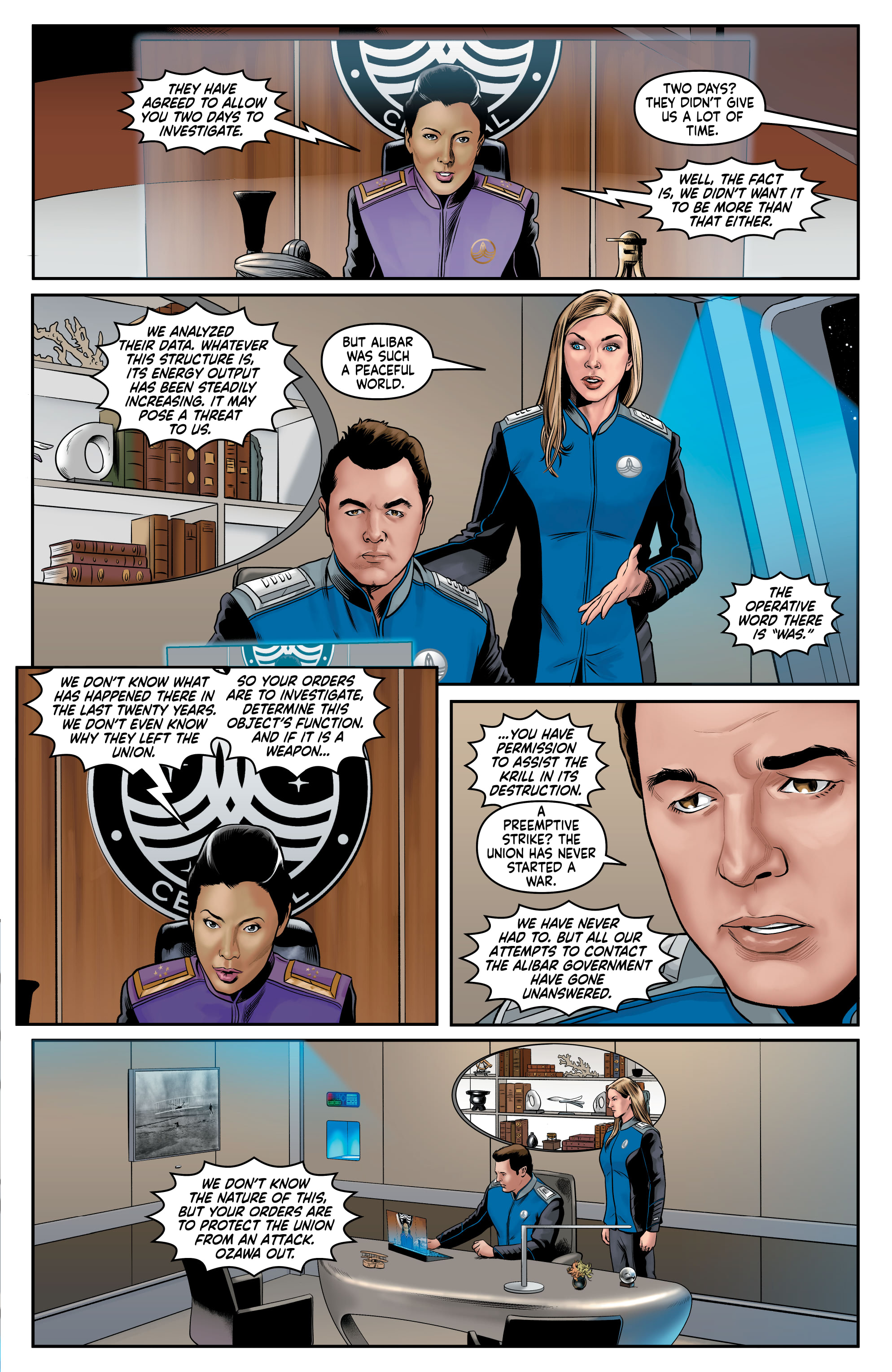 The Orville (2020-) issue 1 - Page 9