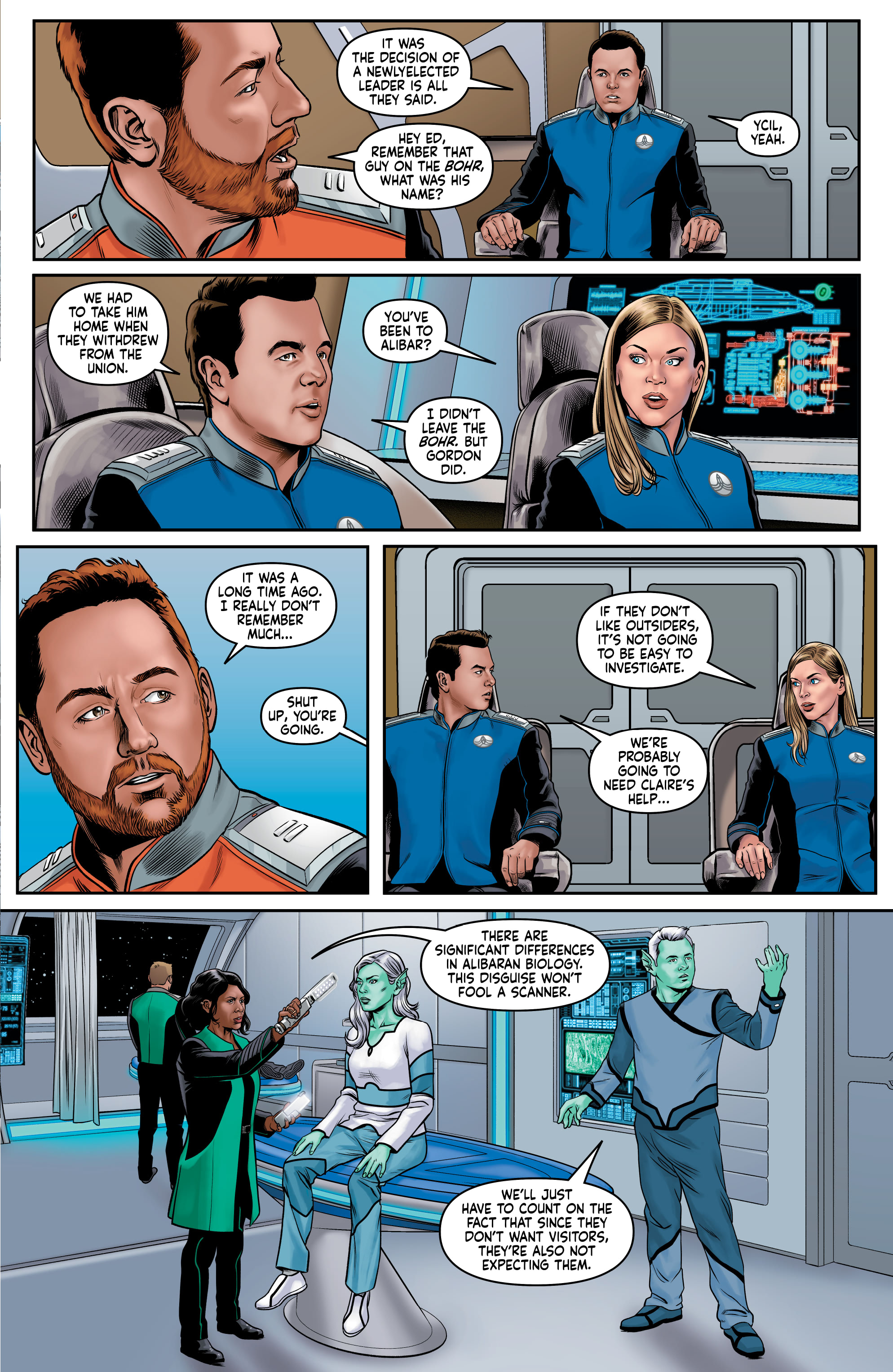 The Orville (2020-) issue 1 - Page 11