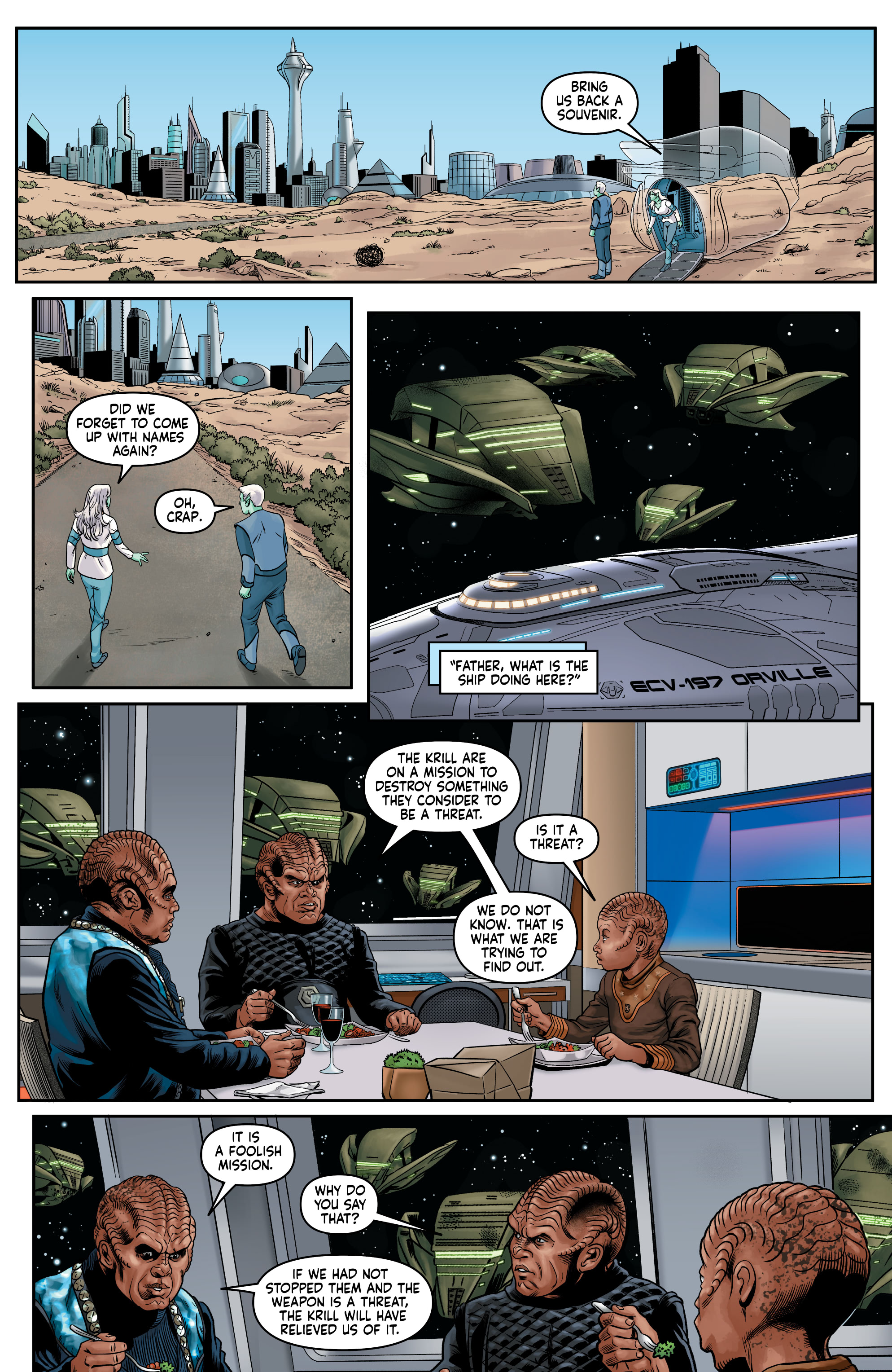 The Orville (2020-) issue 1 - Page 14