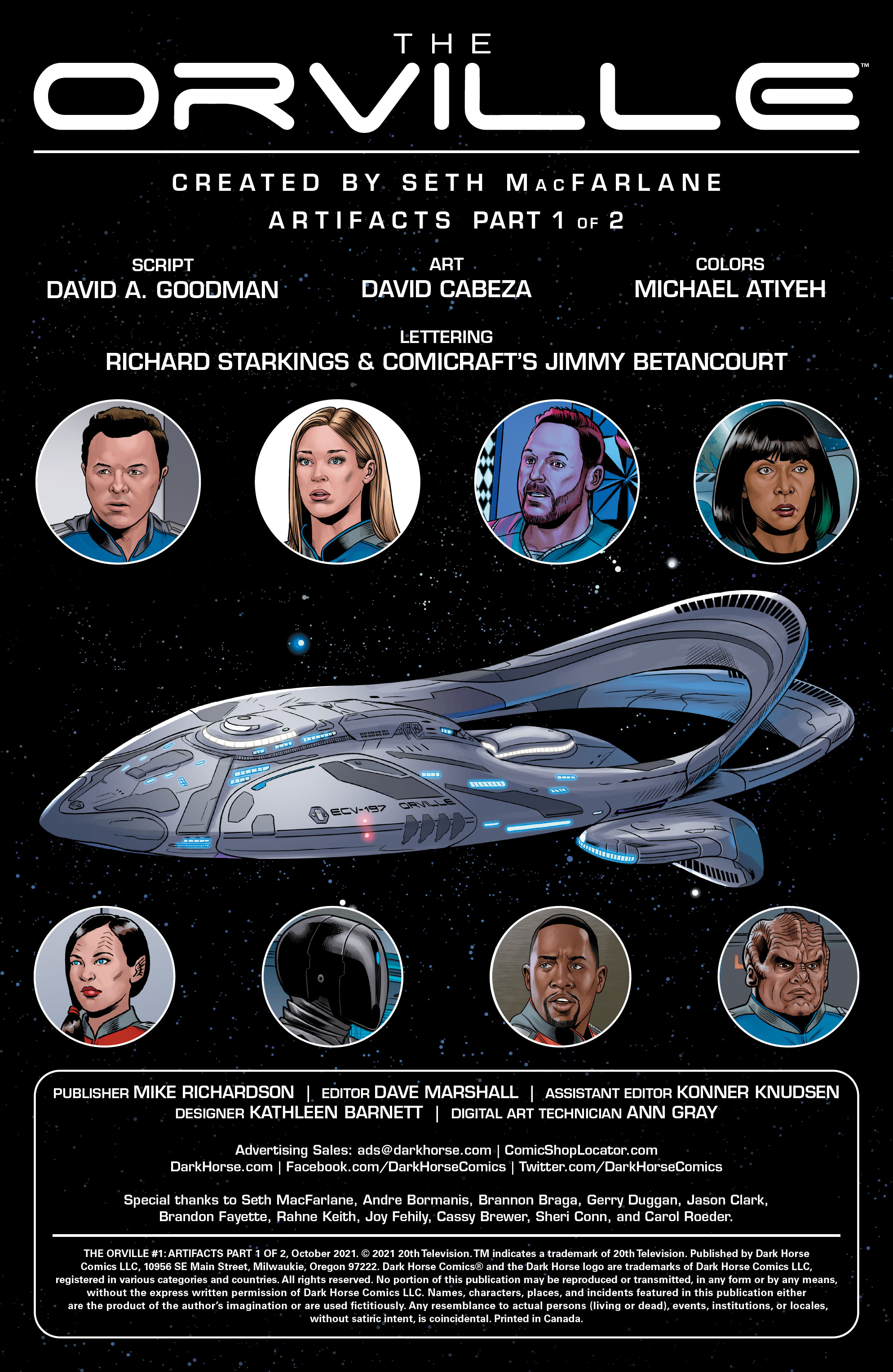 The Orville: Artifacts (2021): Chapter 1 - Page 2