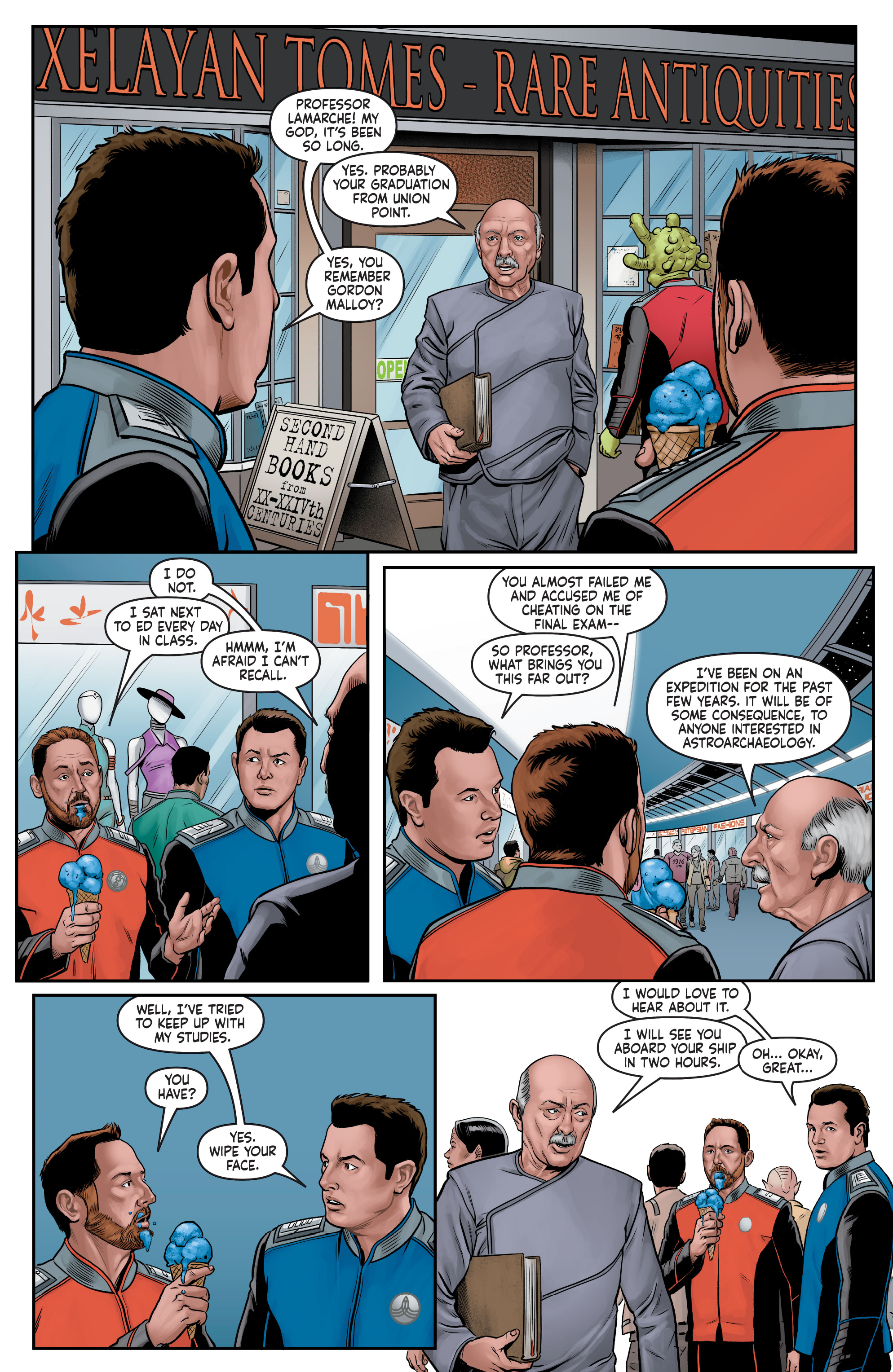 The Orville: Artifacts (2021): Chapter 1 - Page 4