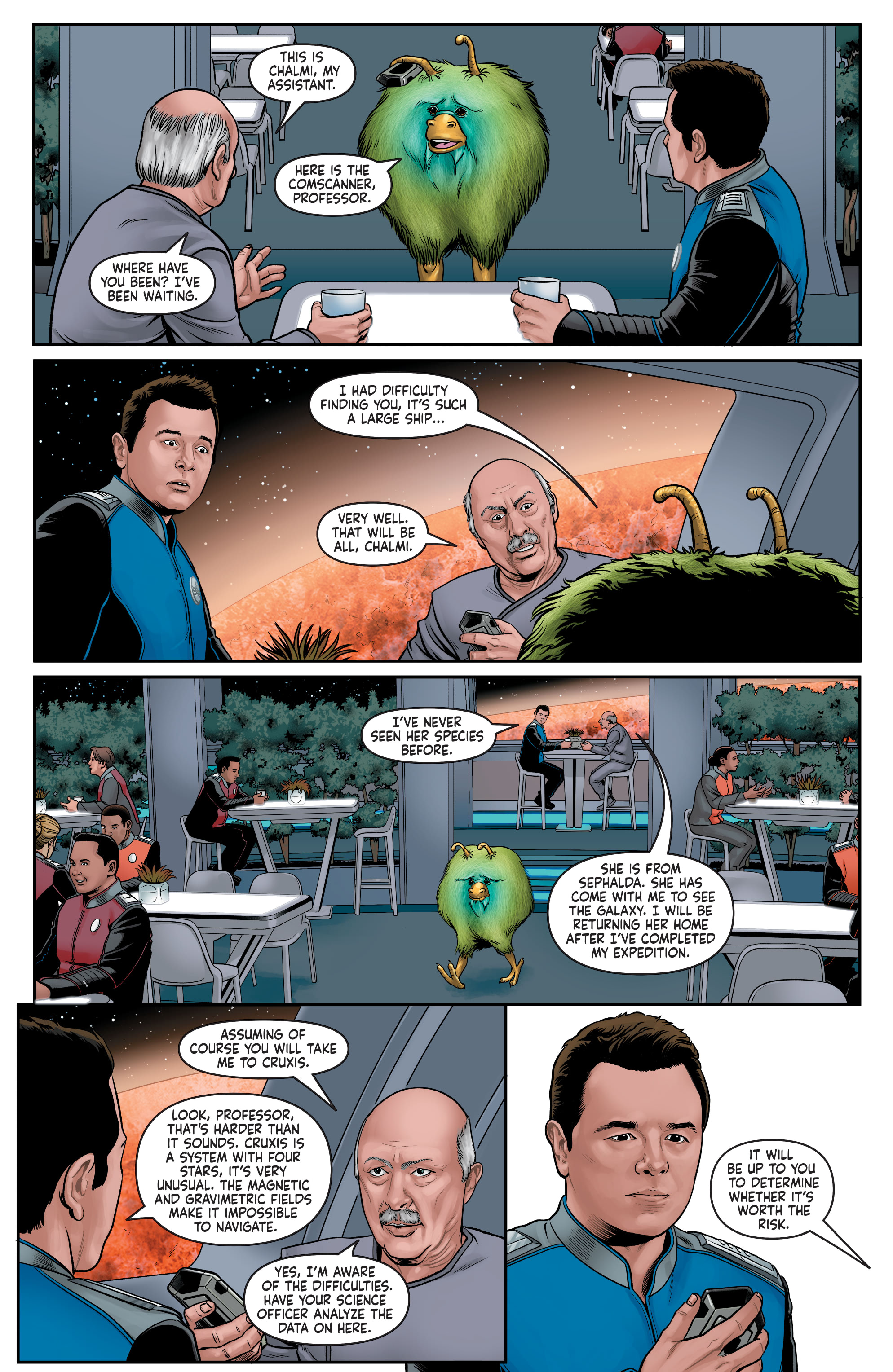 The Orville: Artifacts (2021) issue 1 - Page 6