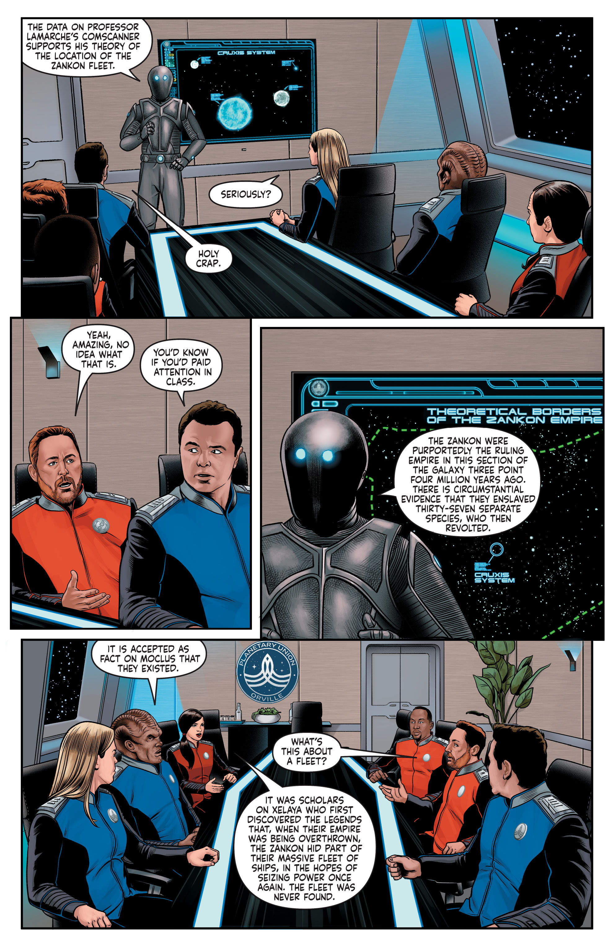 The Orville: Artifacts (2021) issue 1 - Page 7