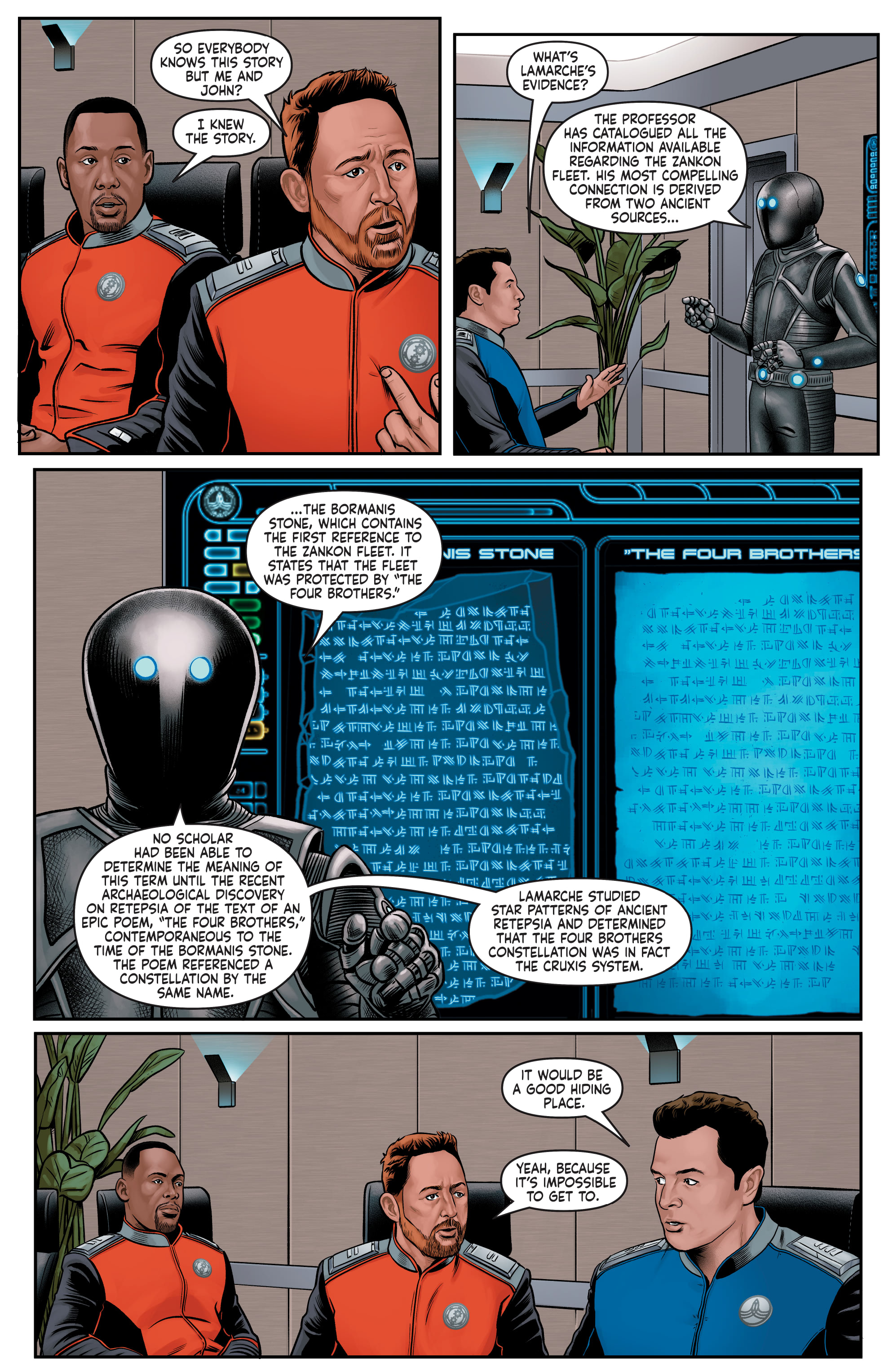 The Orville: Artifacts (2021) issue 1 - Page 8