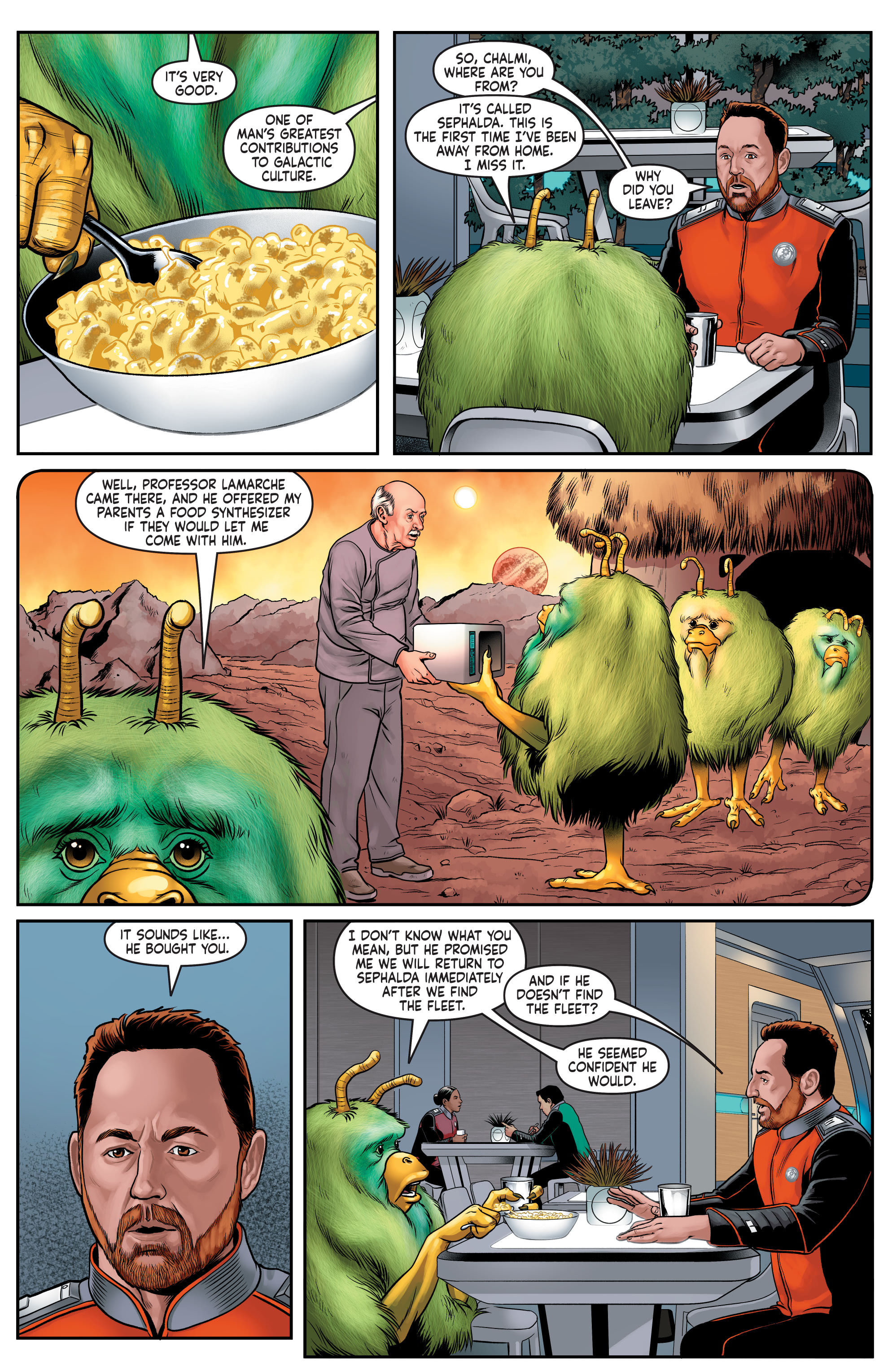 The Orville: Artifacts (2021) issue 1 - Page 12