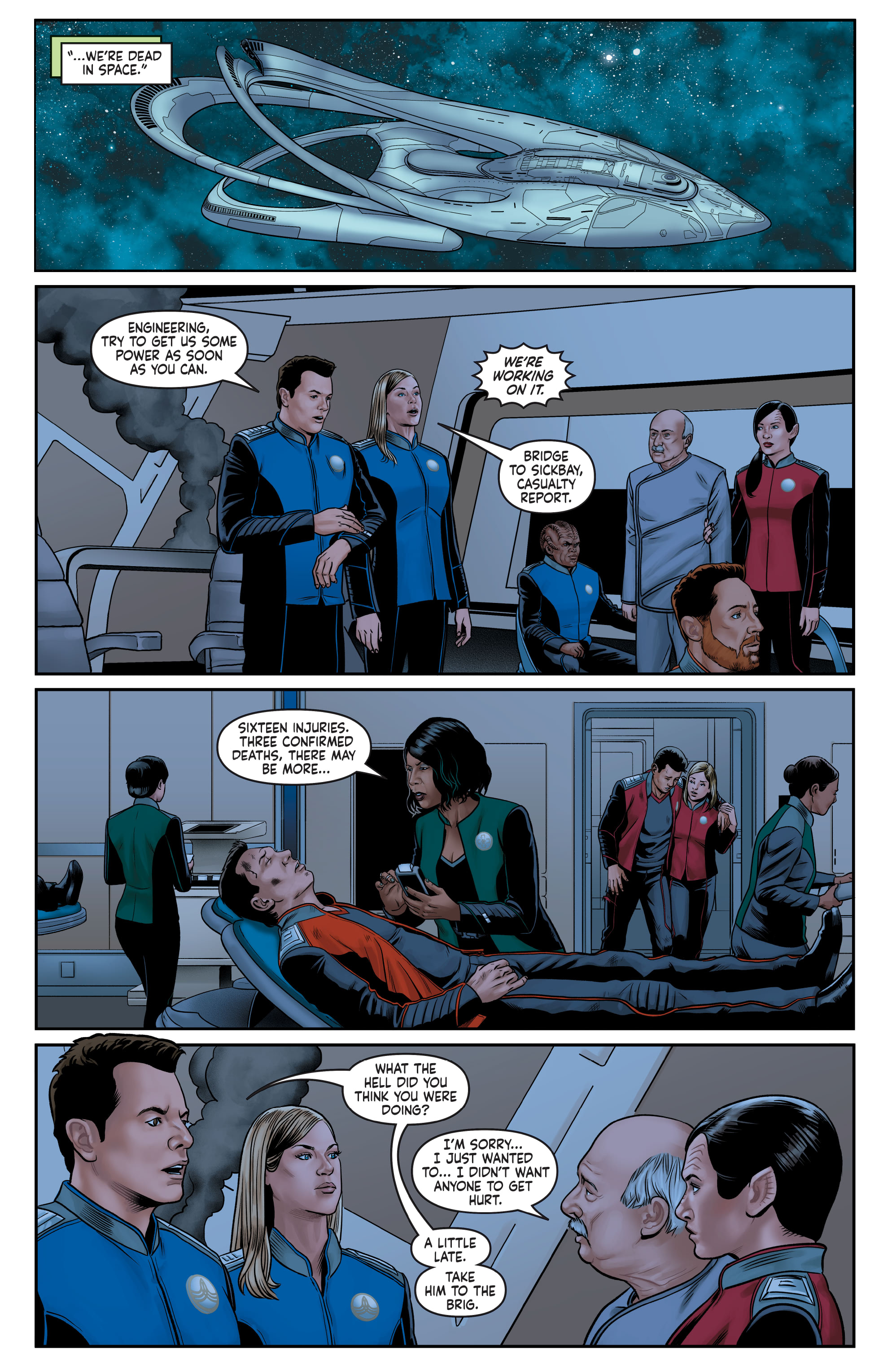 The Orville: Artifacts (2021) issue 1 - Page 20