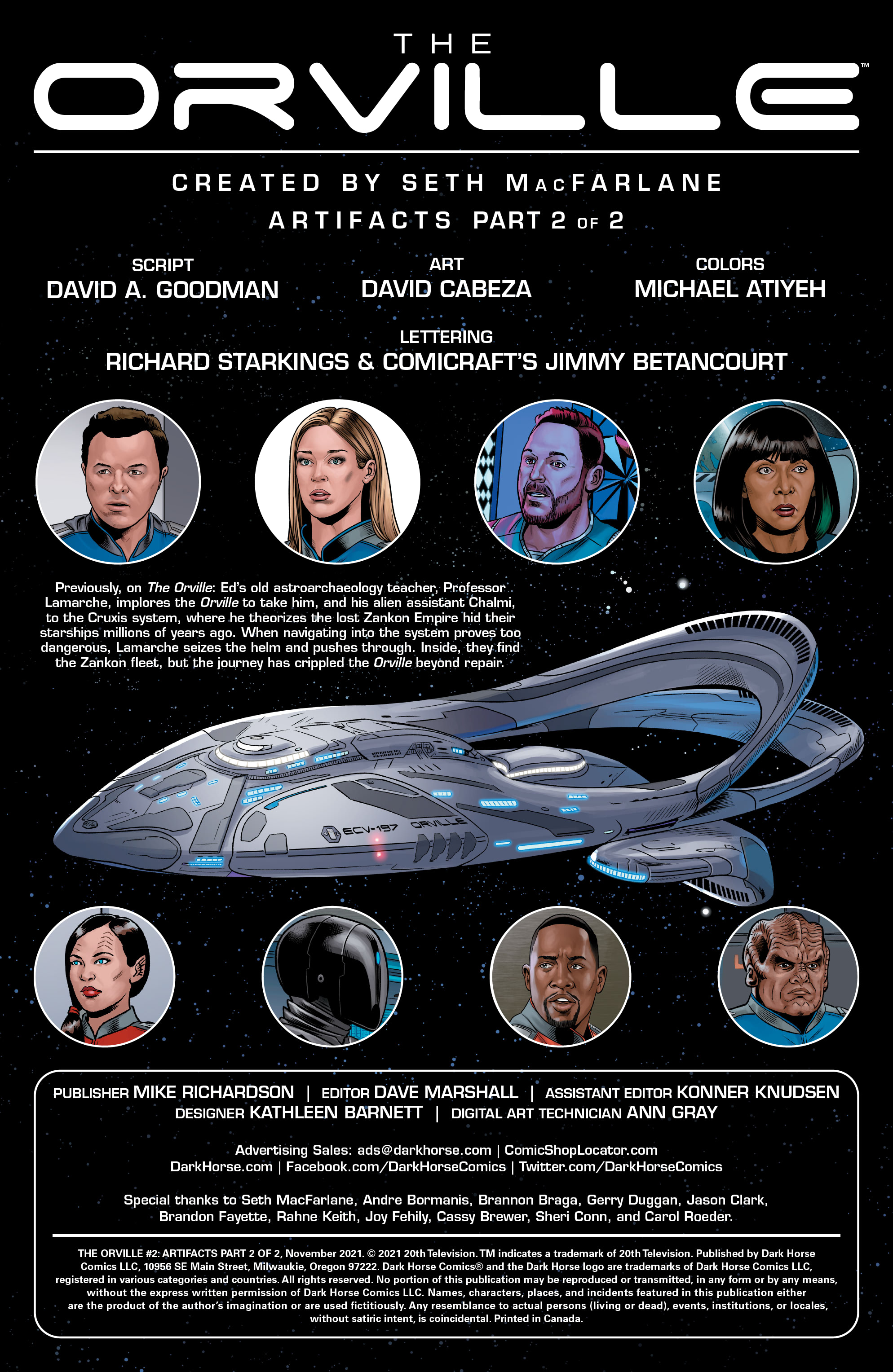 The Orville: Artifacts (2021): Chapter 2 - Page 2