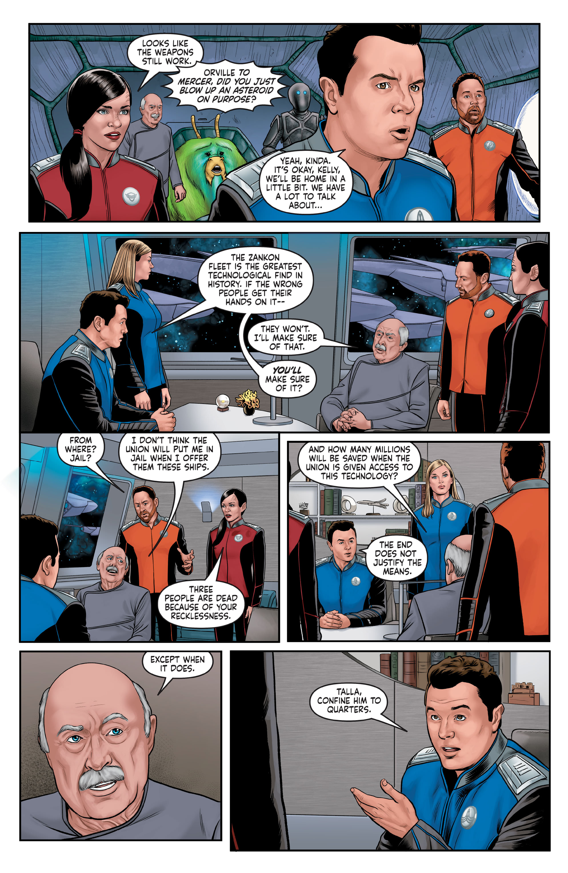 The Orville: Artifacts (2021) issue 2 - Page 16