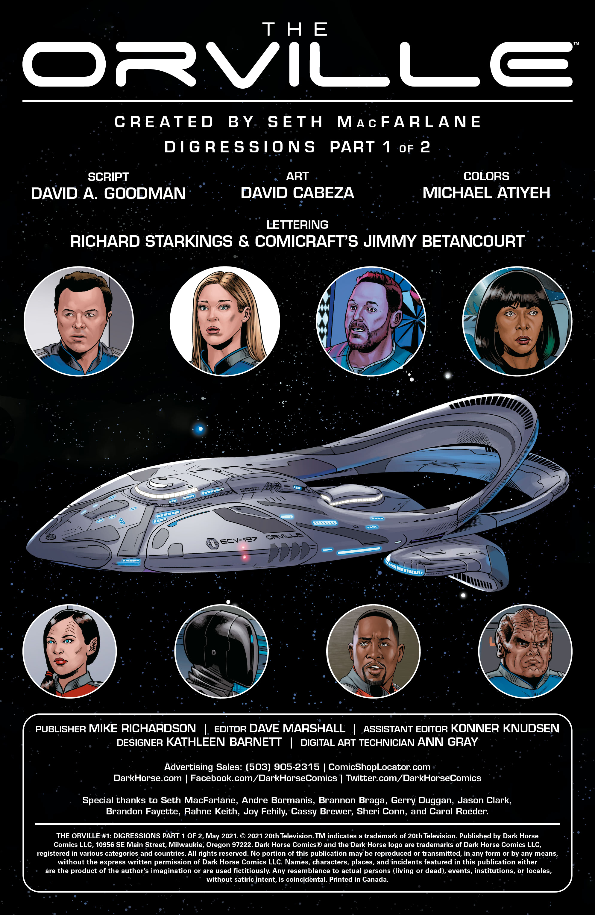 The Orville: Digressions (2021-): Chapter 1 - Page 2