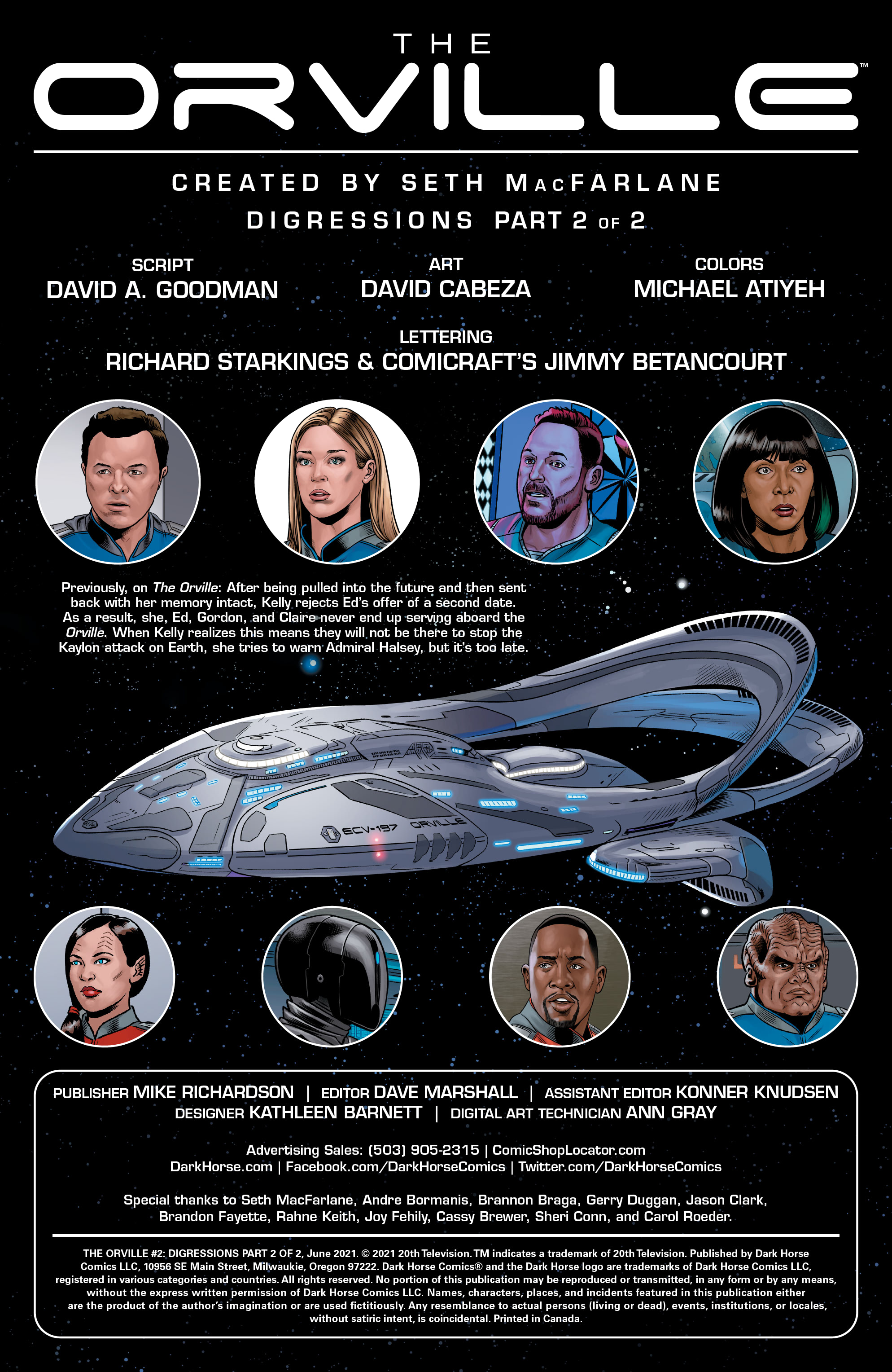 The Orville: Digressions (2021-): Chapter 2 - Page 2