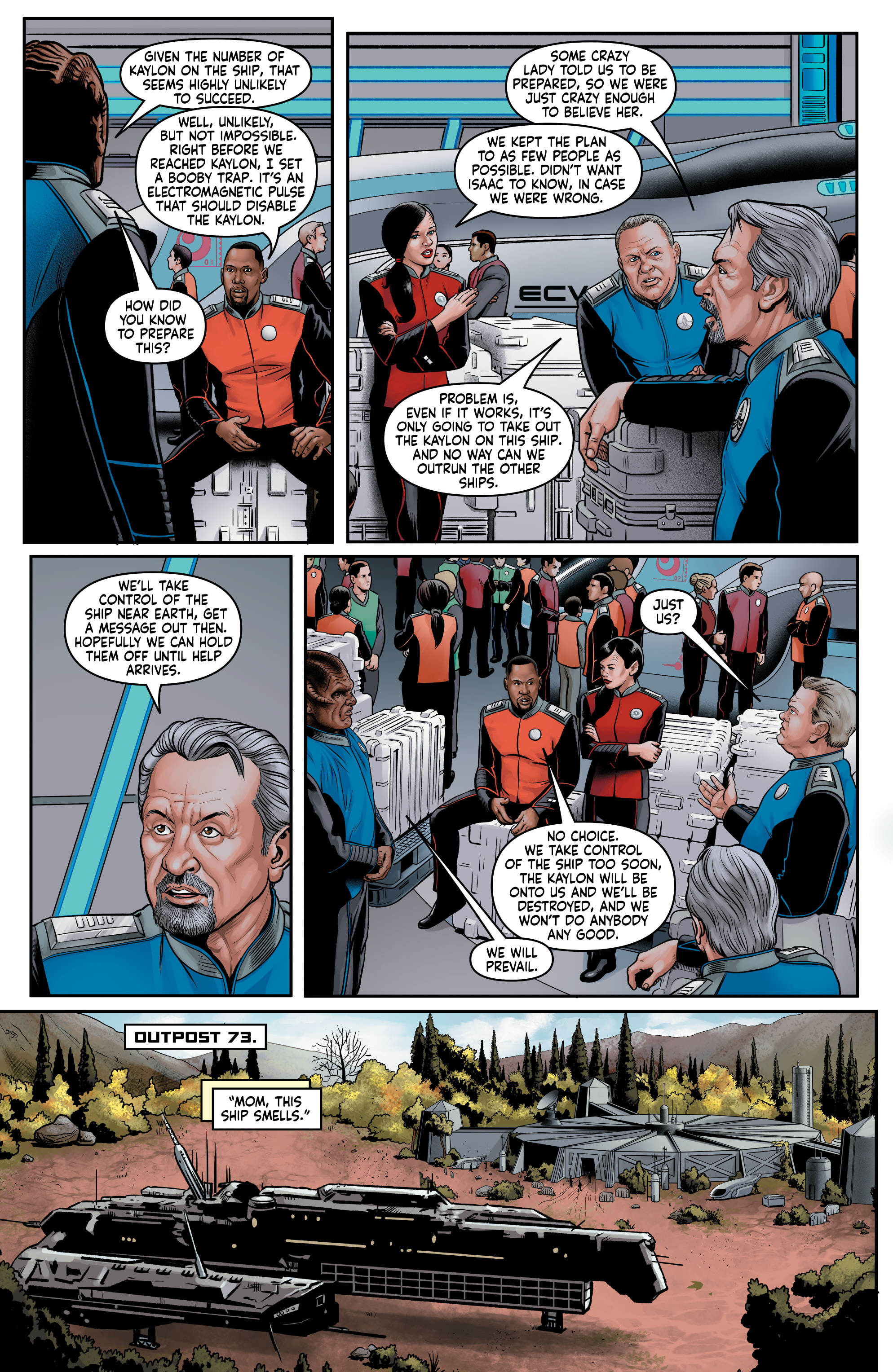 The Orville: Digressions (2021-) issue 2 - Page 12