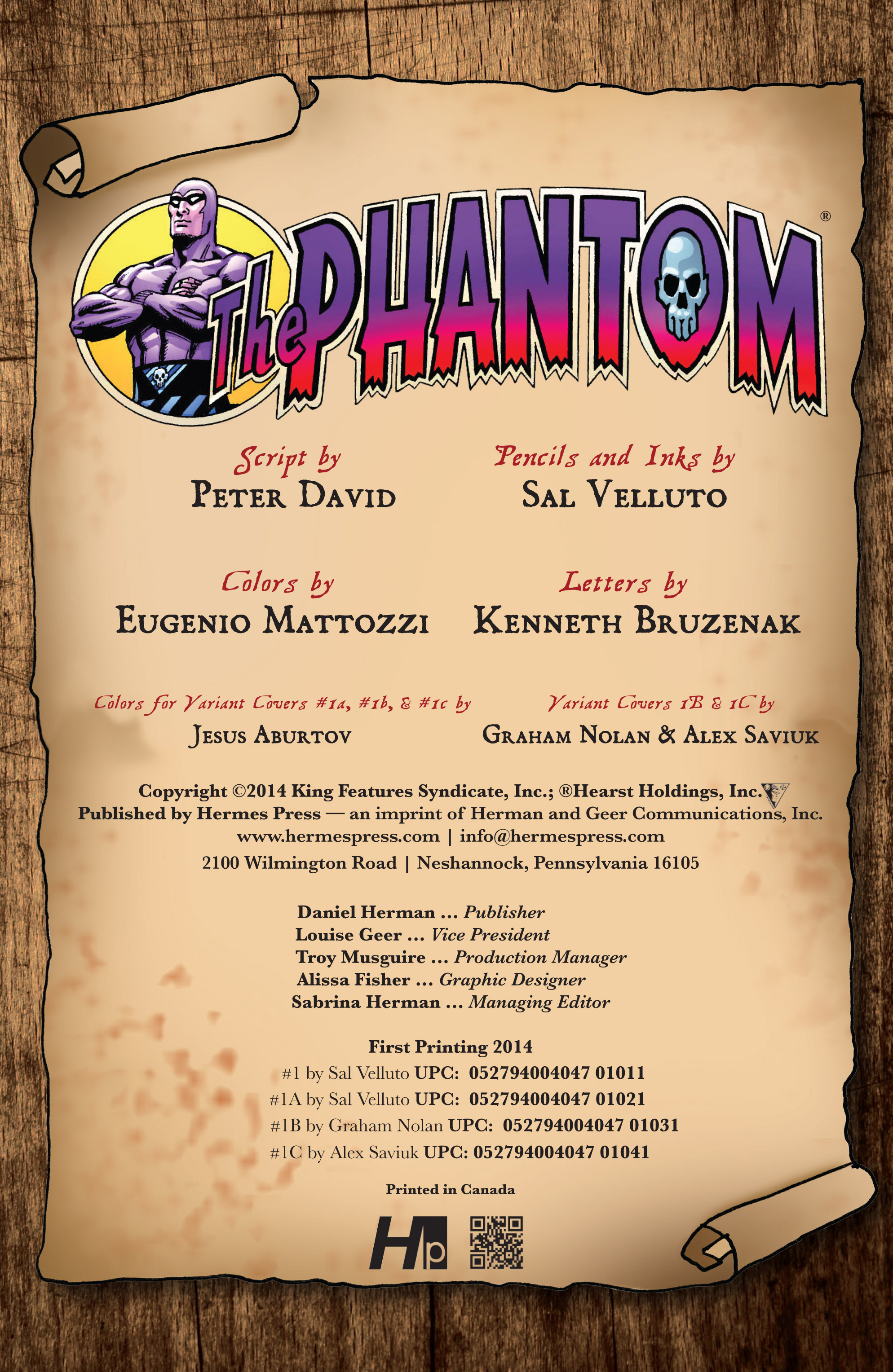 The Phantom (2014-2016): Chapter 1 - Page 2