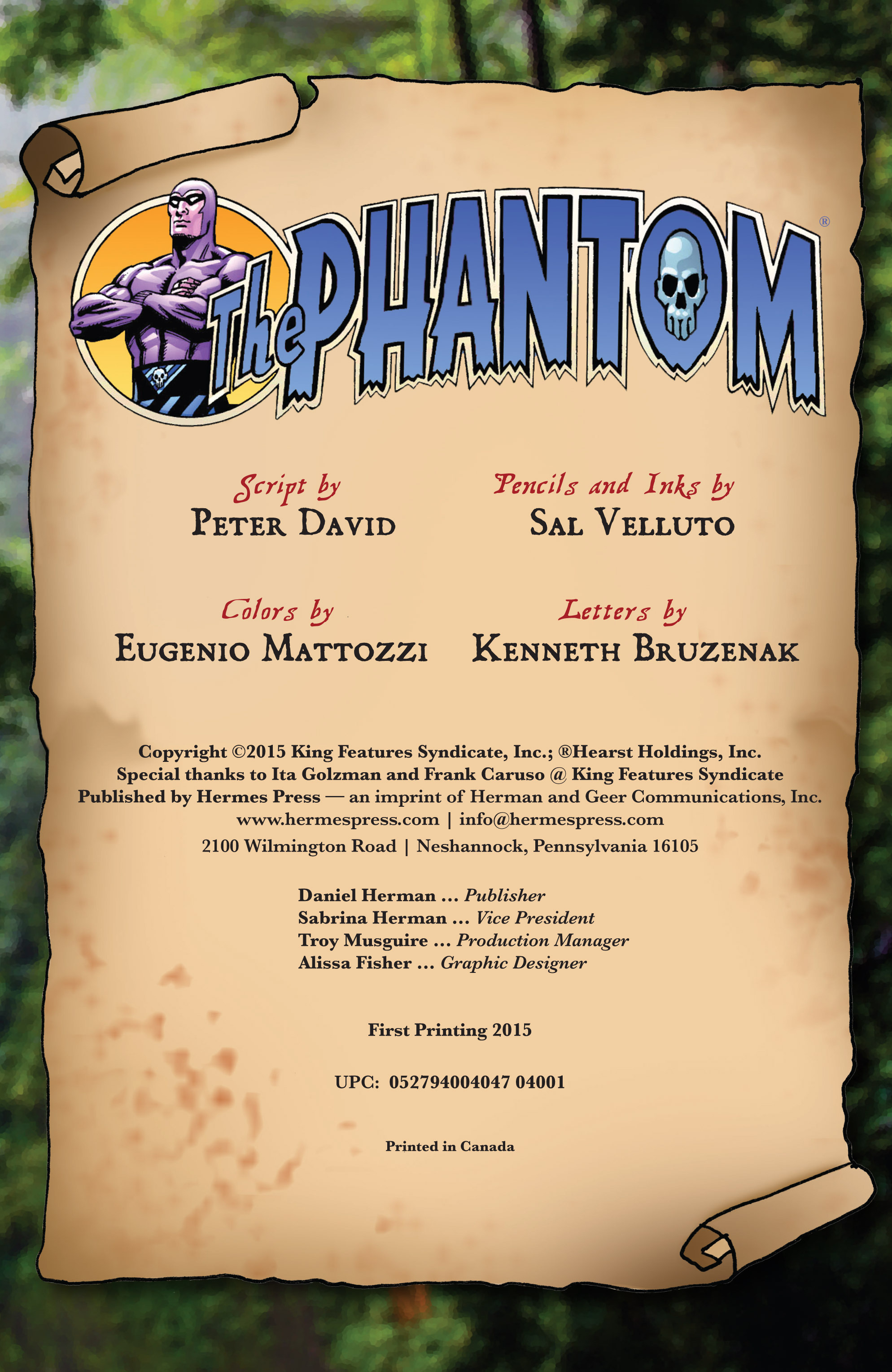 The Phantom (2014-2016) issue 4 - Page 2