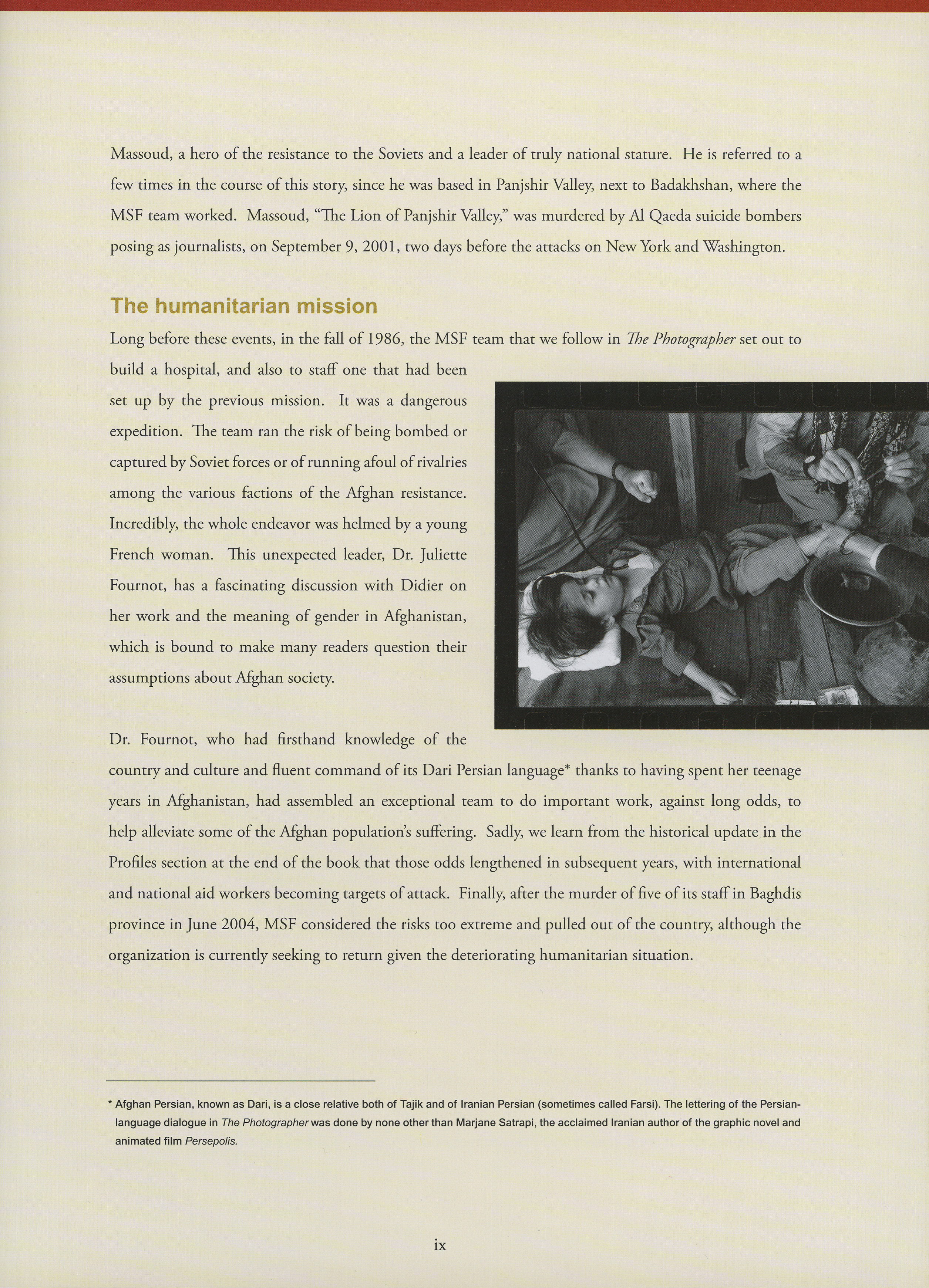 The Photographer: Into War-torn Afghanistan with Doctors Without Borders (2009) issue 1 - Page 11