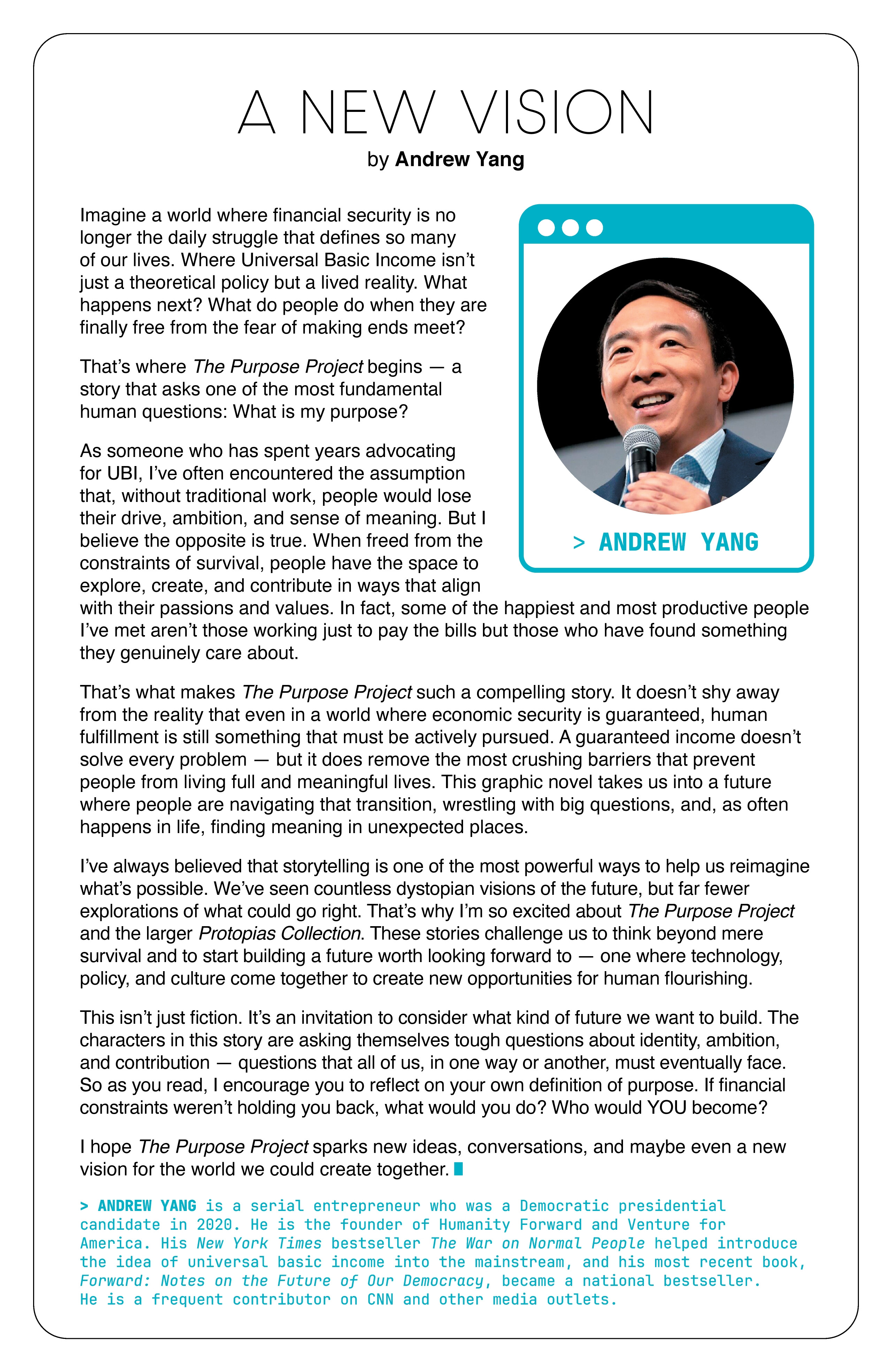 The Purpose Project (2025-): Chapter 1 - Page 2