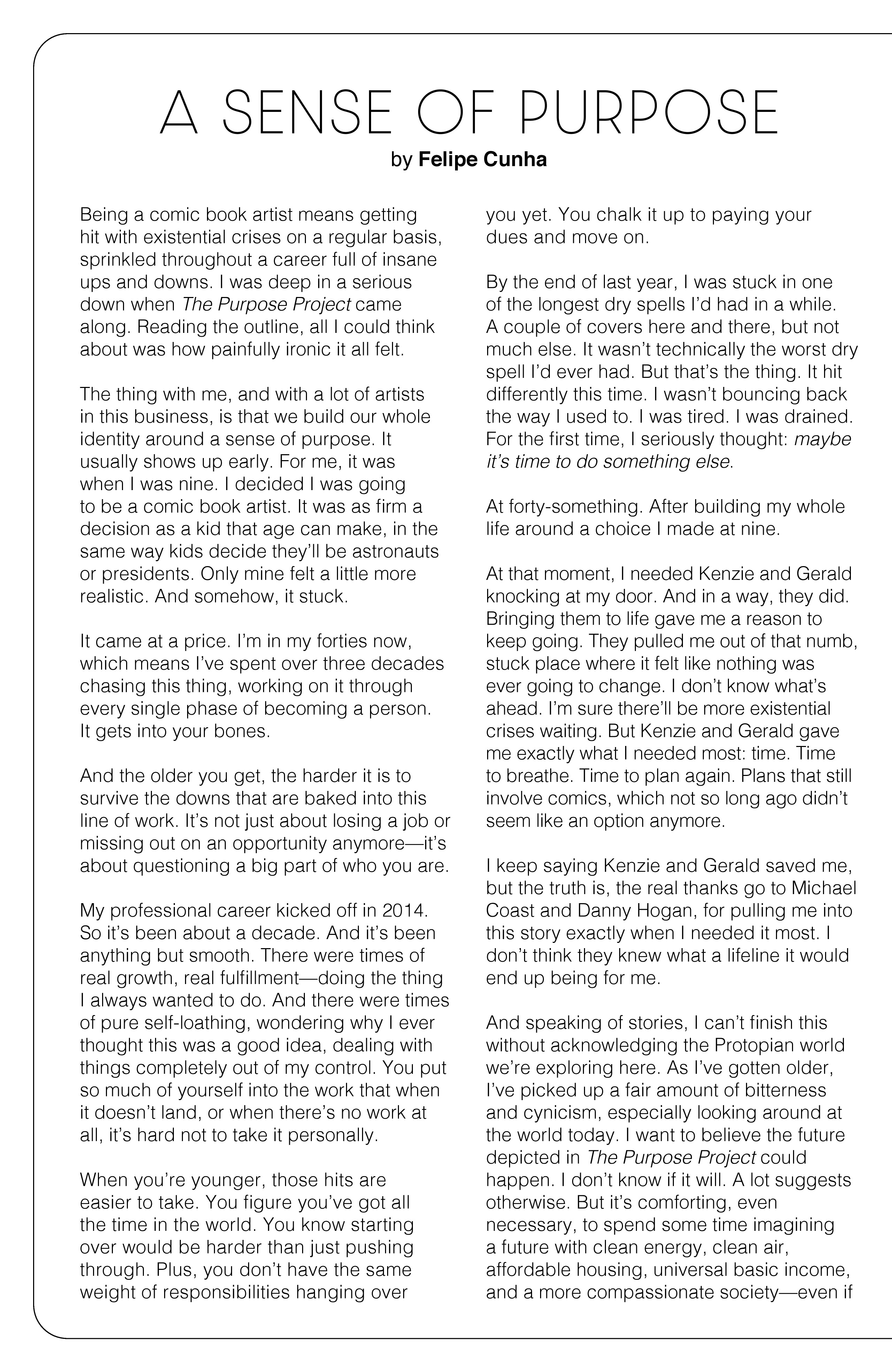 The Purpose Project (2025-): Chapter 1 - Page 50