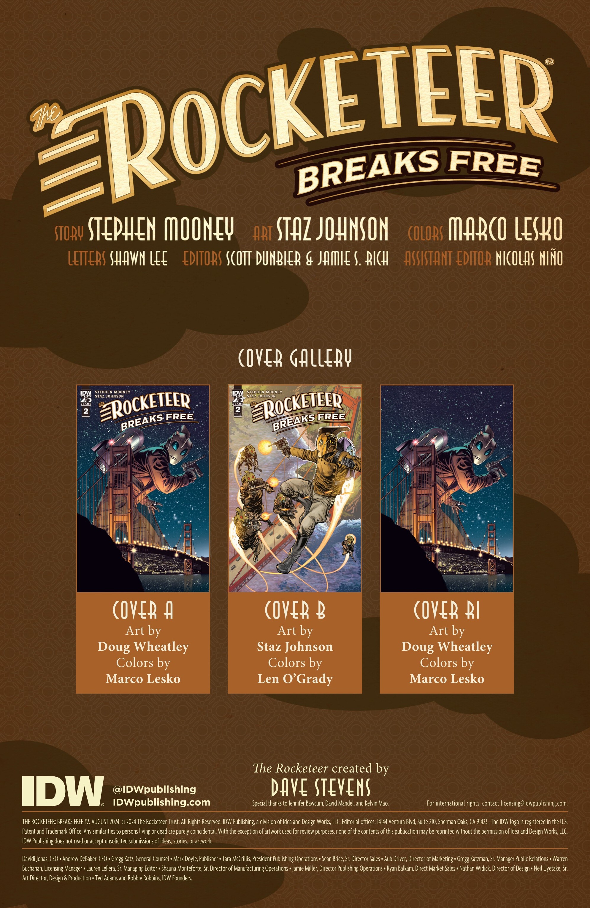 The Rocketeer: Breaks Free (2024-) issue 2 - Page 2