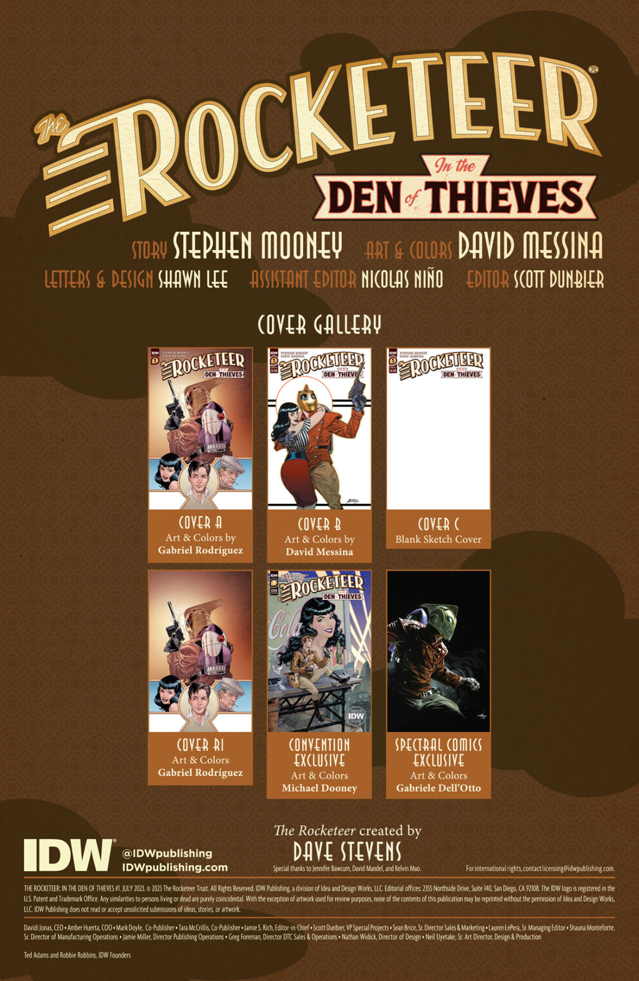 The Rocketeer: In the Den of Thieves (2023-) issue 1 - Page 2