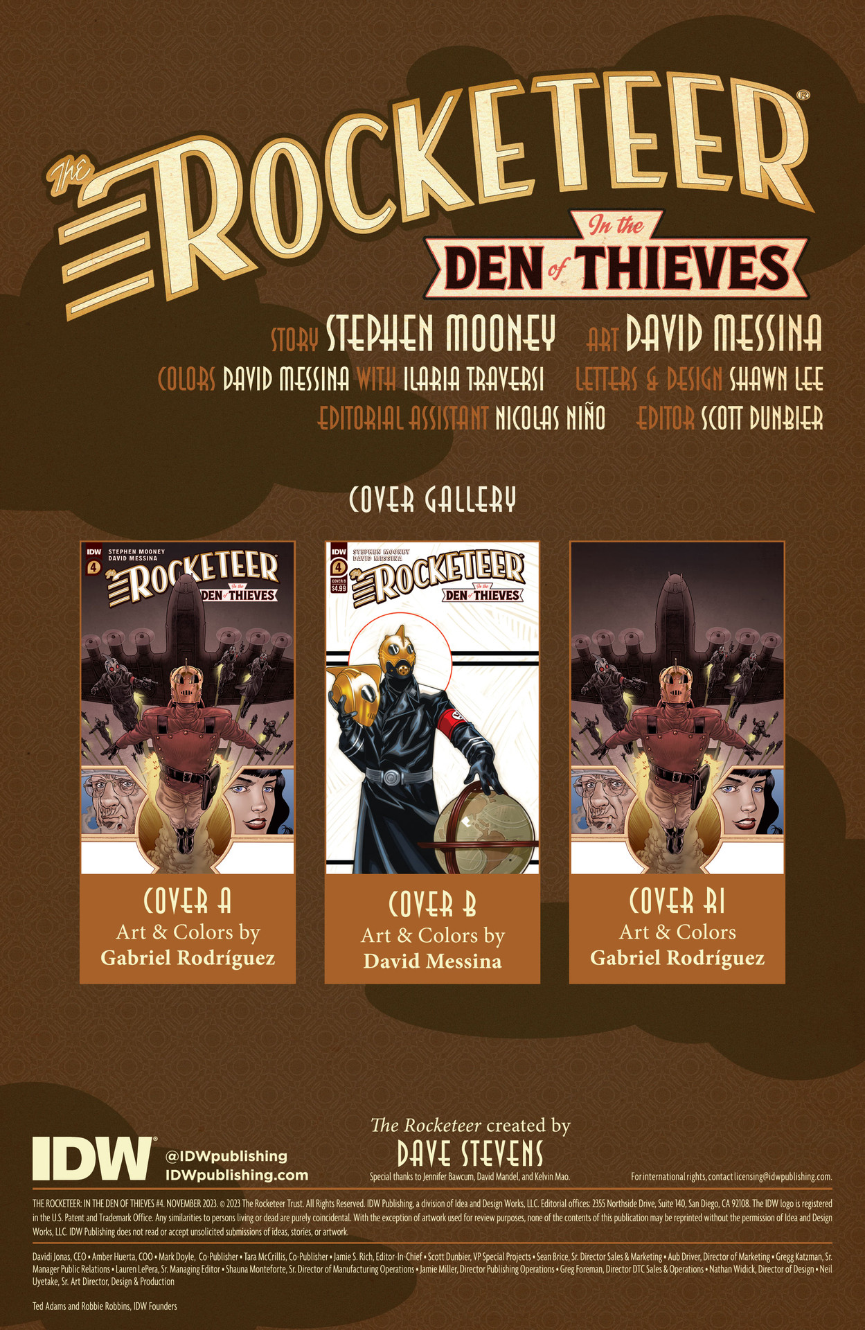 The Rocketeer: In the Den of Thieves (2023-) issue 4 - Page 2