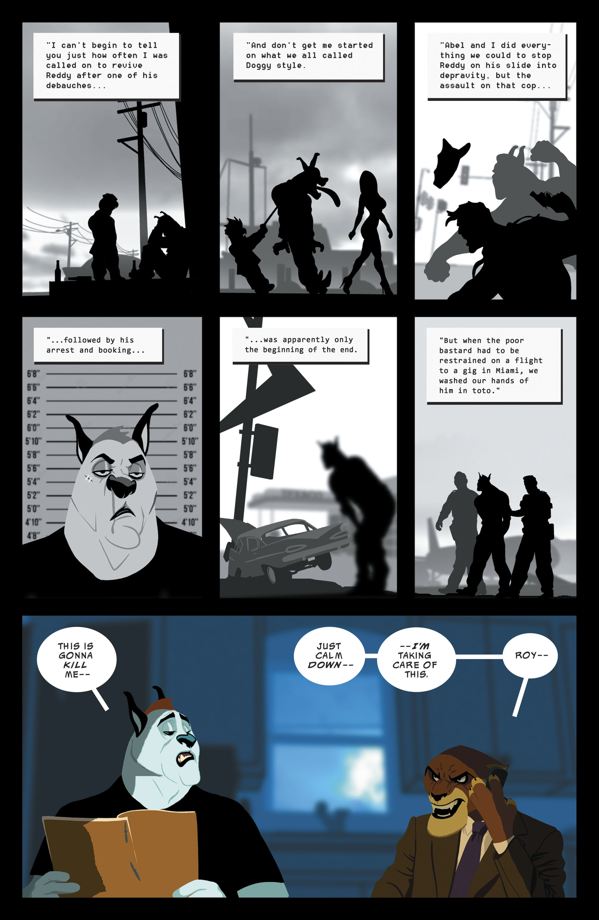 <{ $series->title }} issue 3 - Page 19