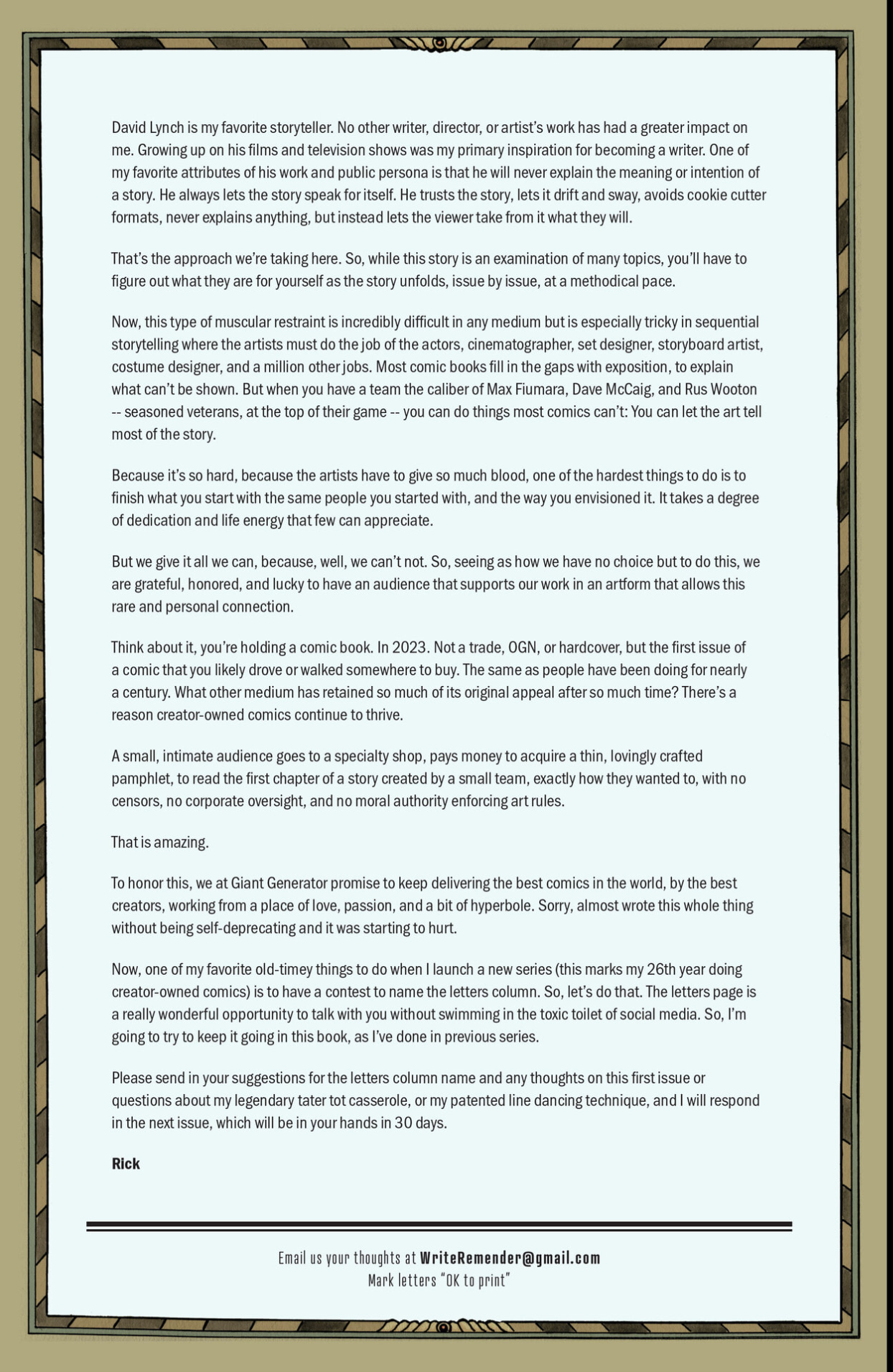 The Sacrificers (2023-) issue 1 - Page 30