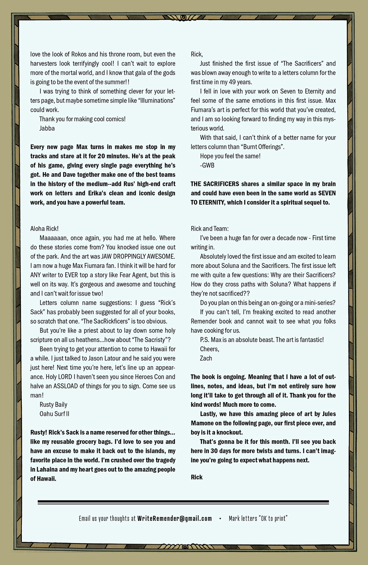 The Sacrificers (2023-) issue 3 - Page 28