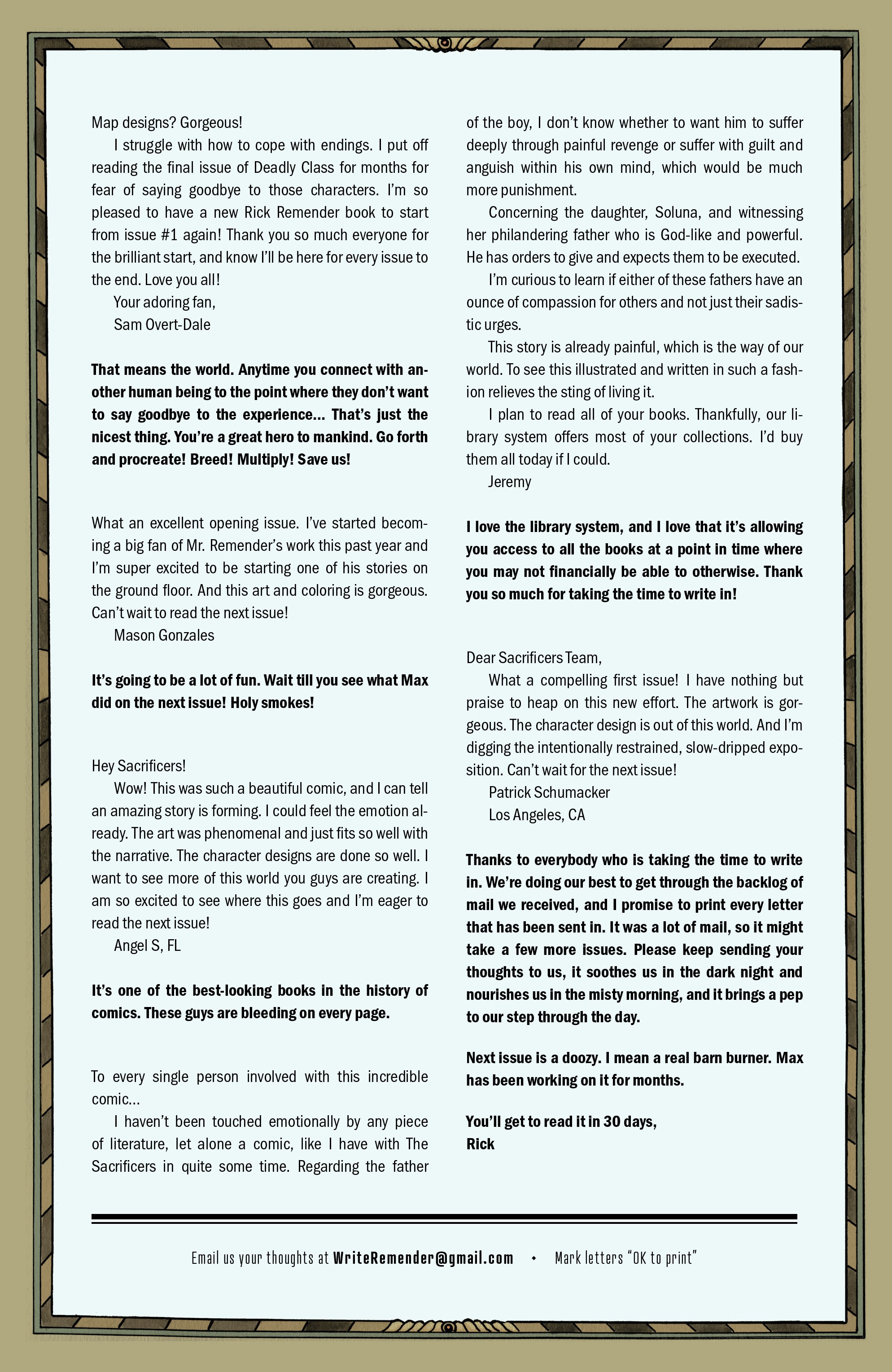 The Sacrificers (2023-) issue 5 - Page 27