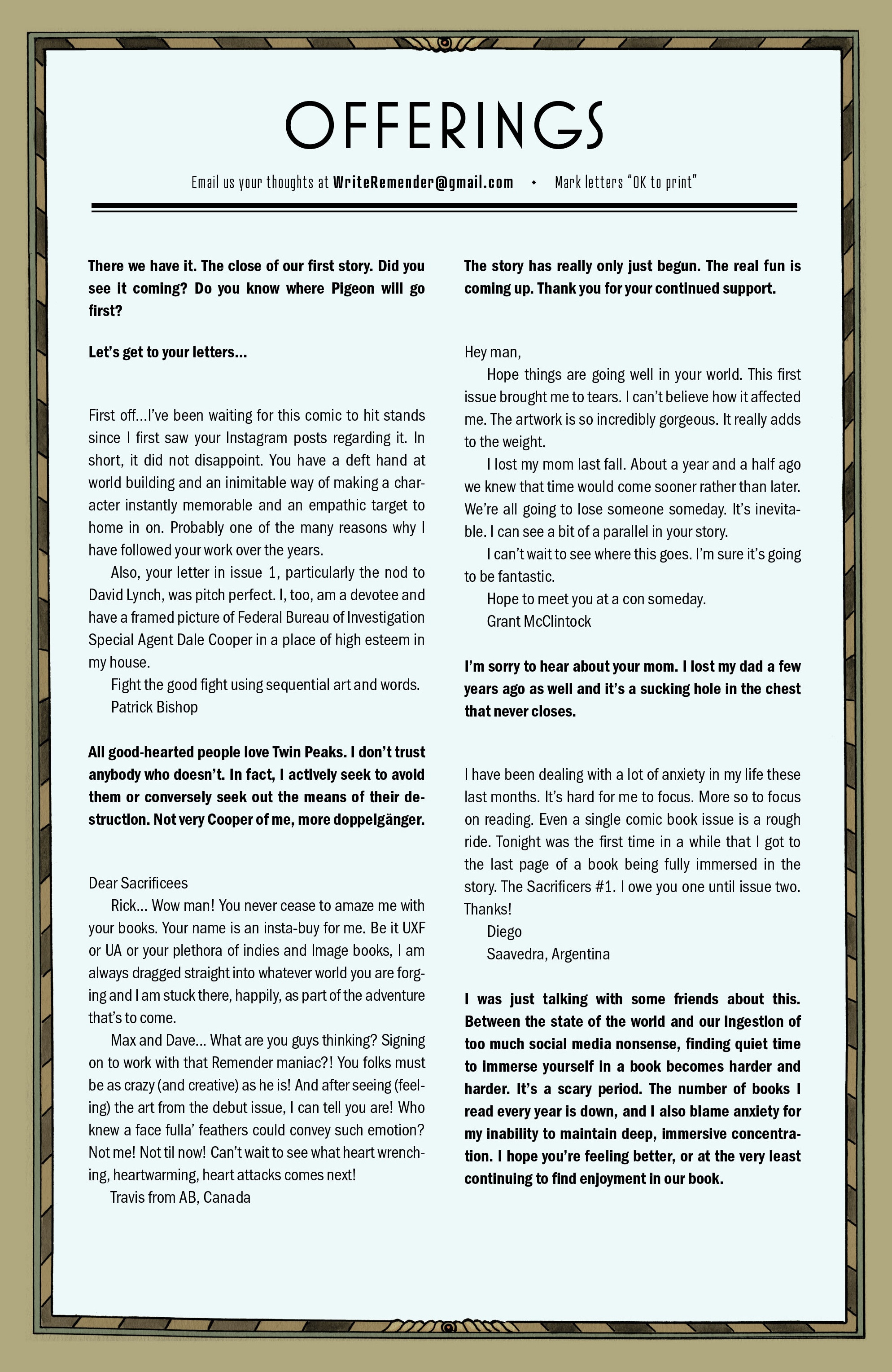 The Sacrificers (2023-) issue 6 - Page 28