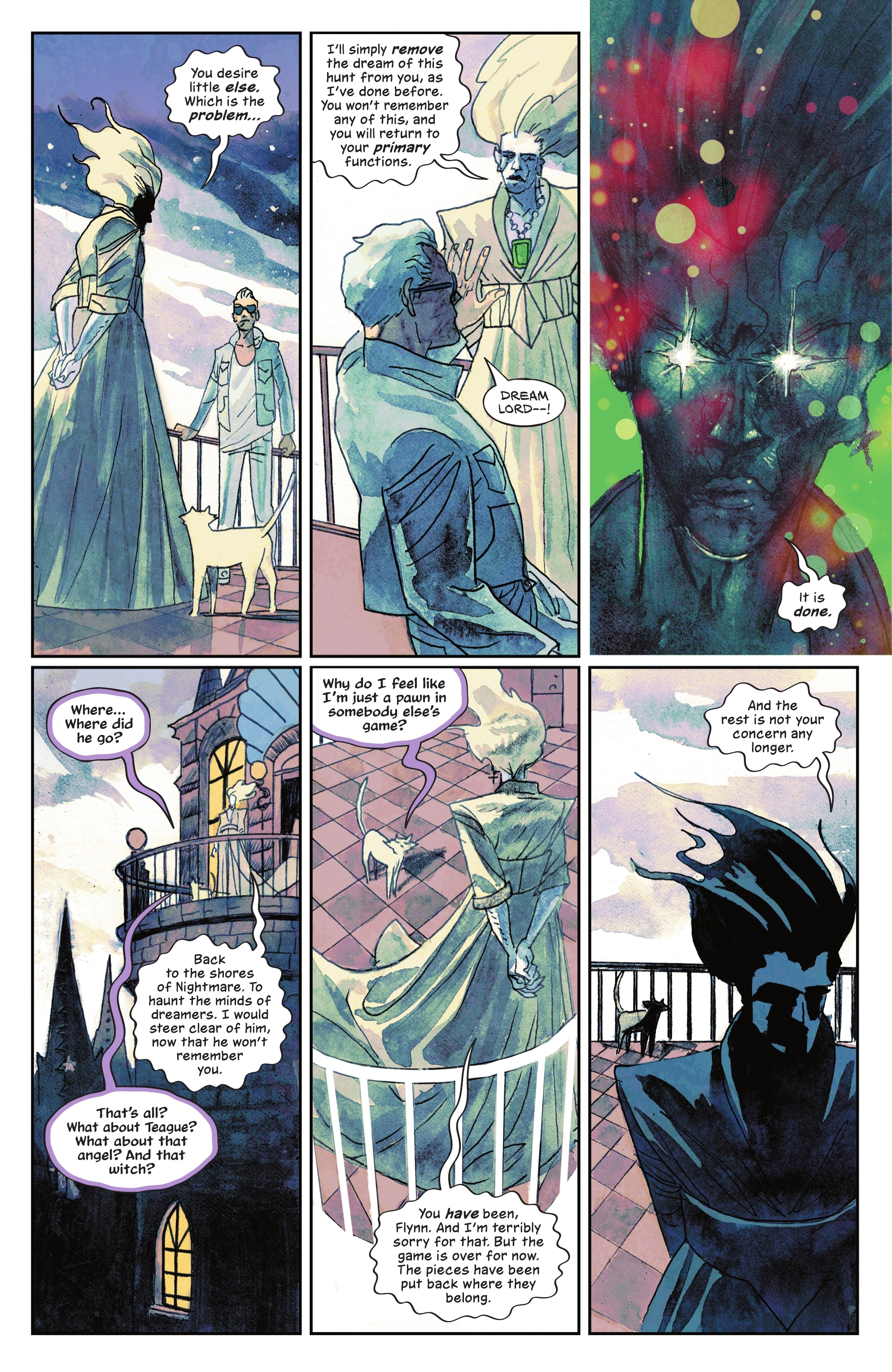 The Sandman Universe: Nightmare Country - The Glass House (2023-) issue 6 - Page 22