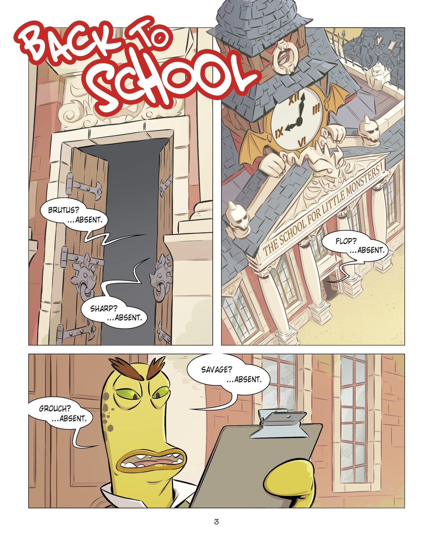 The School for Little Monsters (2022-): Chapter 1 - Page 3