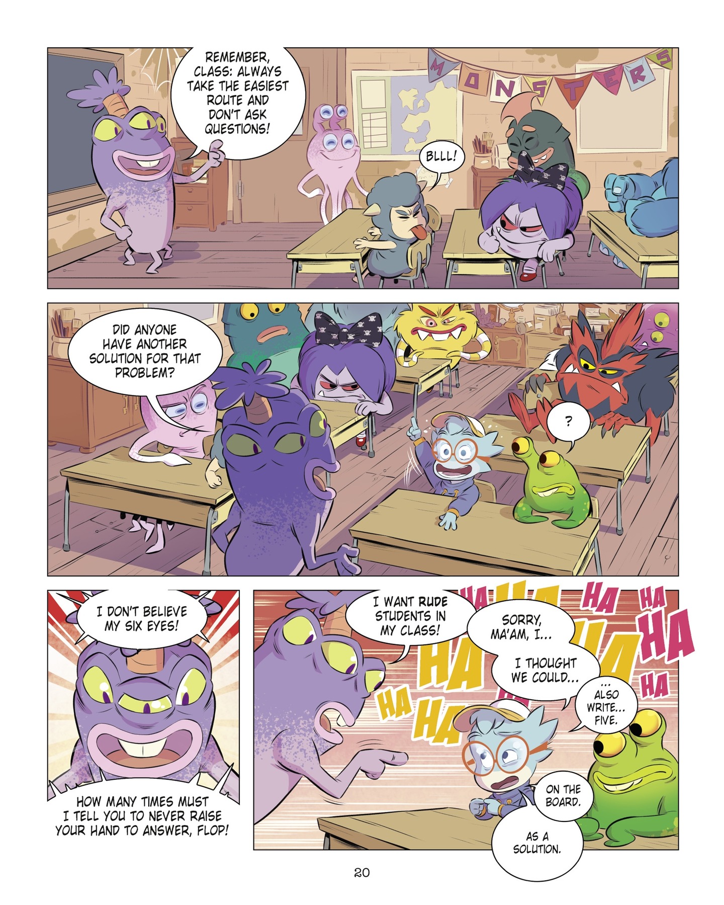 The School for Little Monsters (2022-): Chapter 1 - Page 20