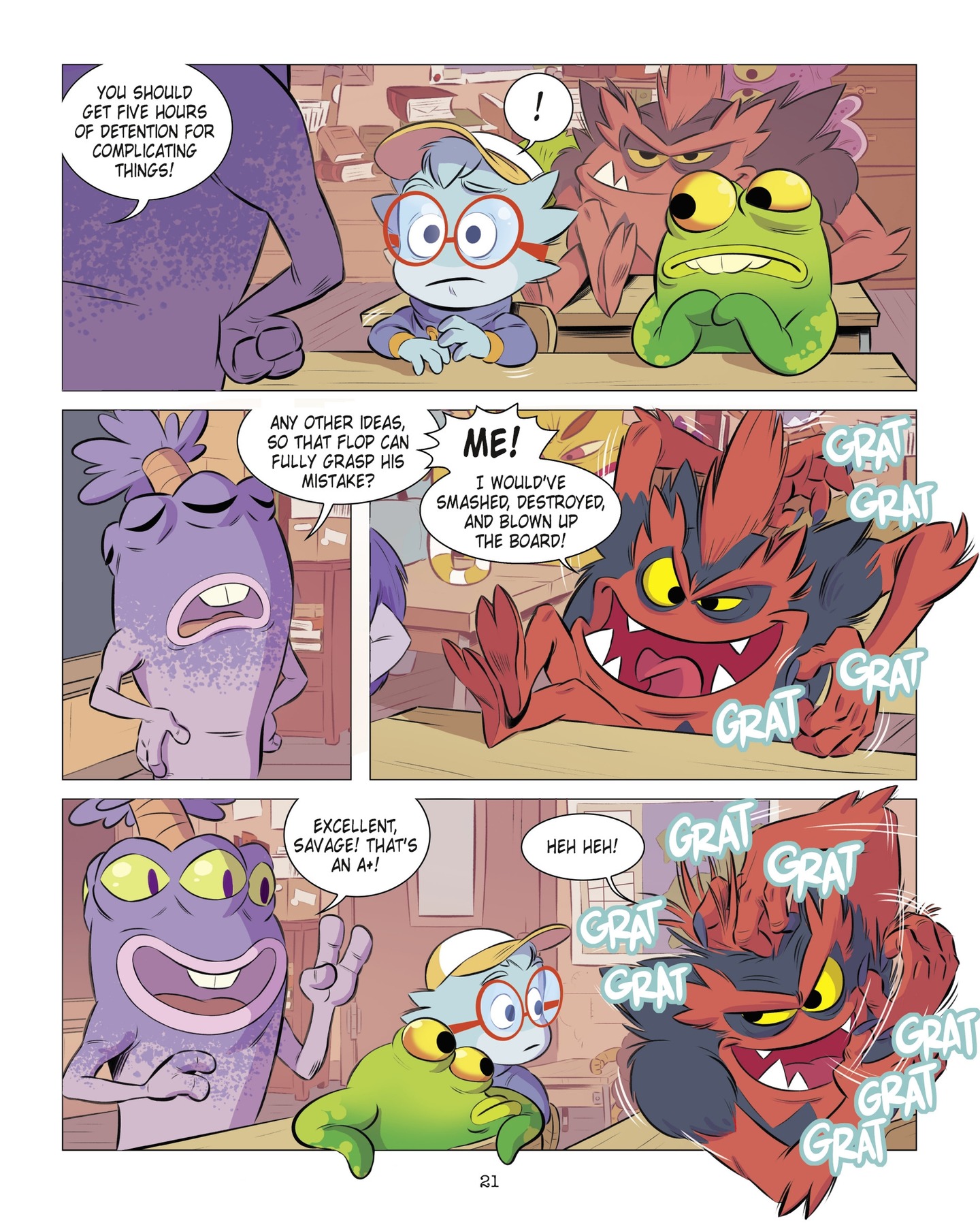 The School for Little Monsters (2022-): Chapter 1 - Page 21