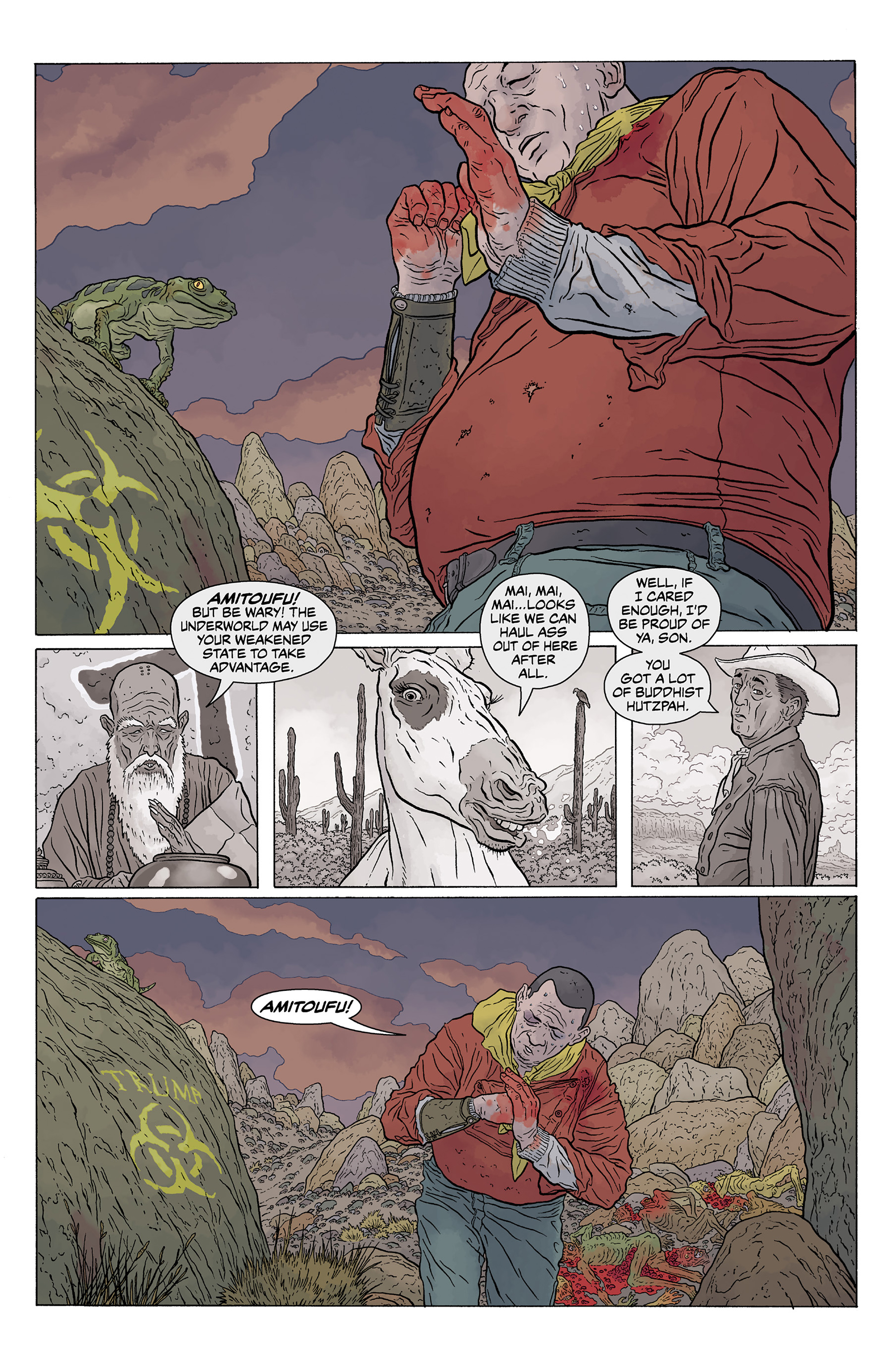 The Shaolin Cowboy: Who'll Stop the Reign? issue 1 - Page 11