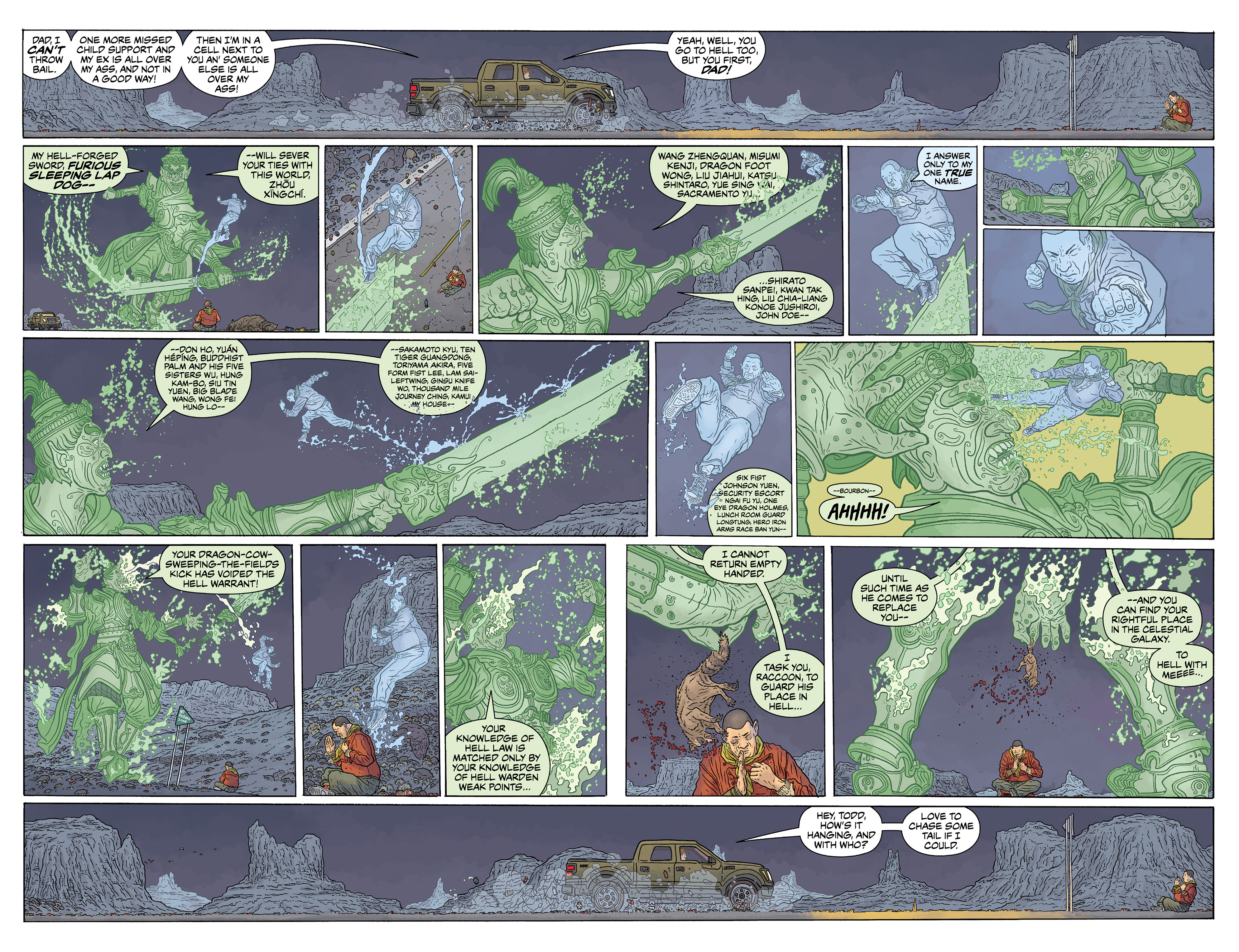 The Shaolin Cowboy: Who'll Stop the Reign? issue 1 - Page 16