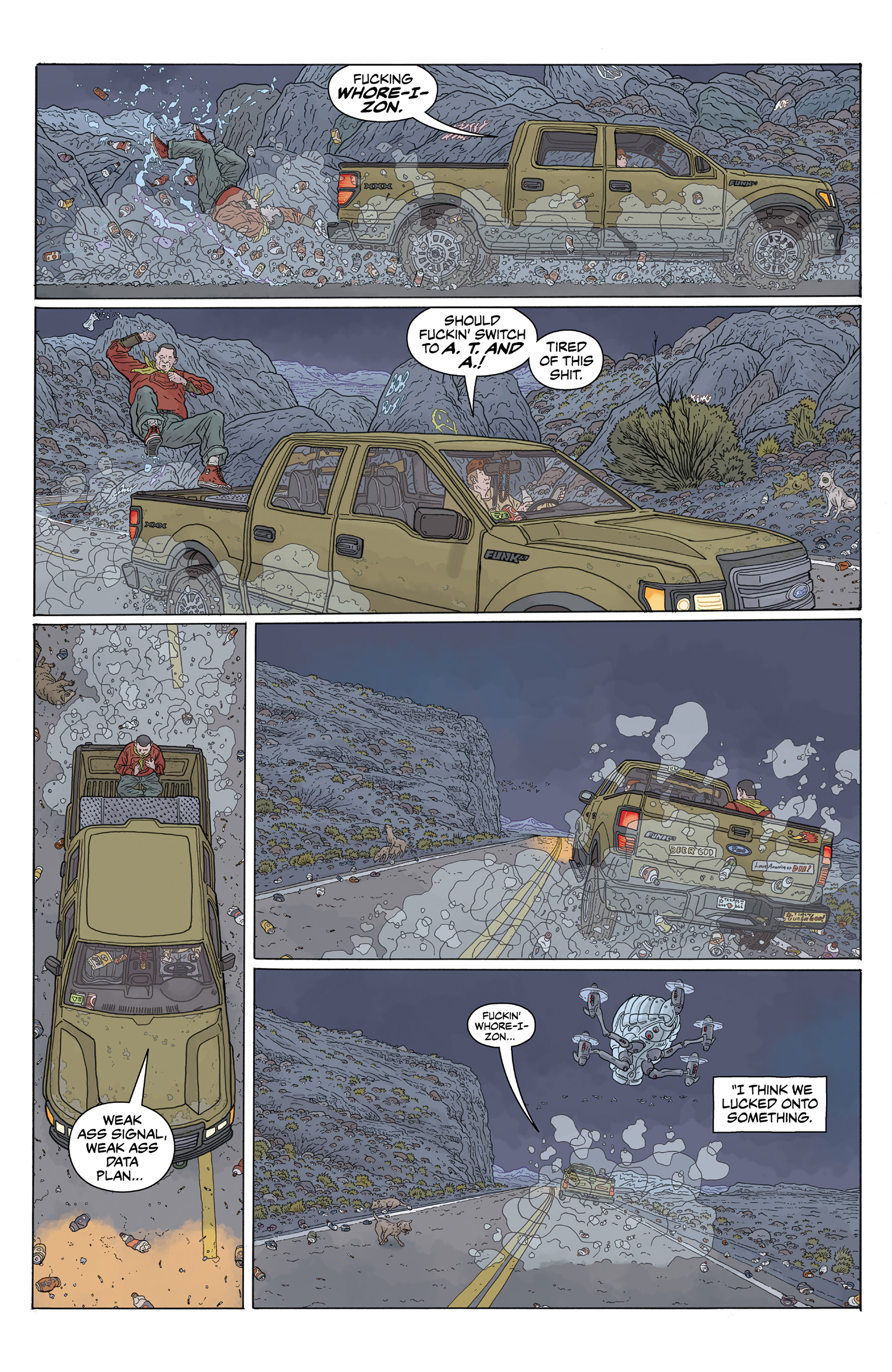 The Shaolin Cowboy: Who'll Stop the Reign? issue 1 - Page 18