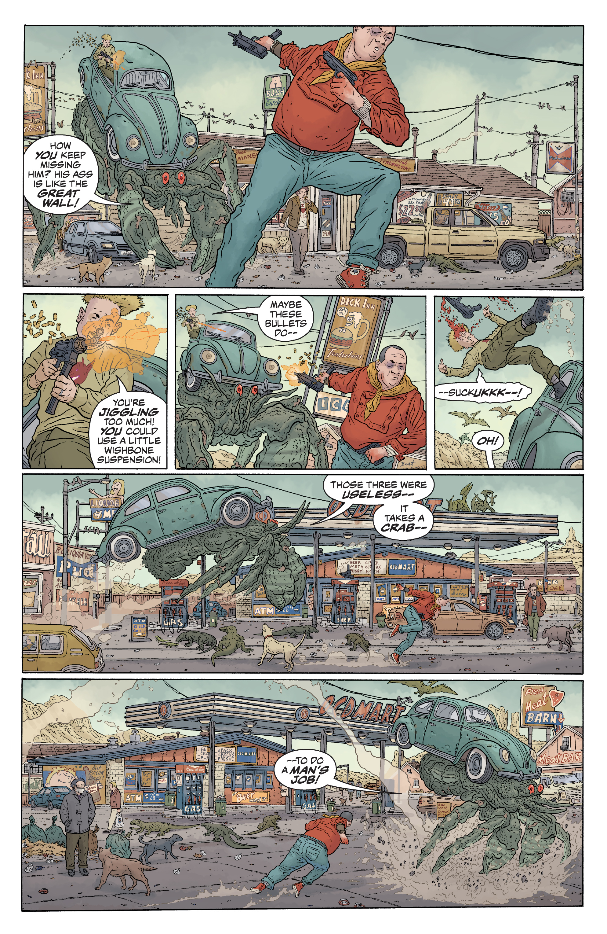 The Shaolin Cowboy: Who'll Stop the Reign? issue 2 - Page 6