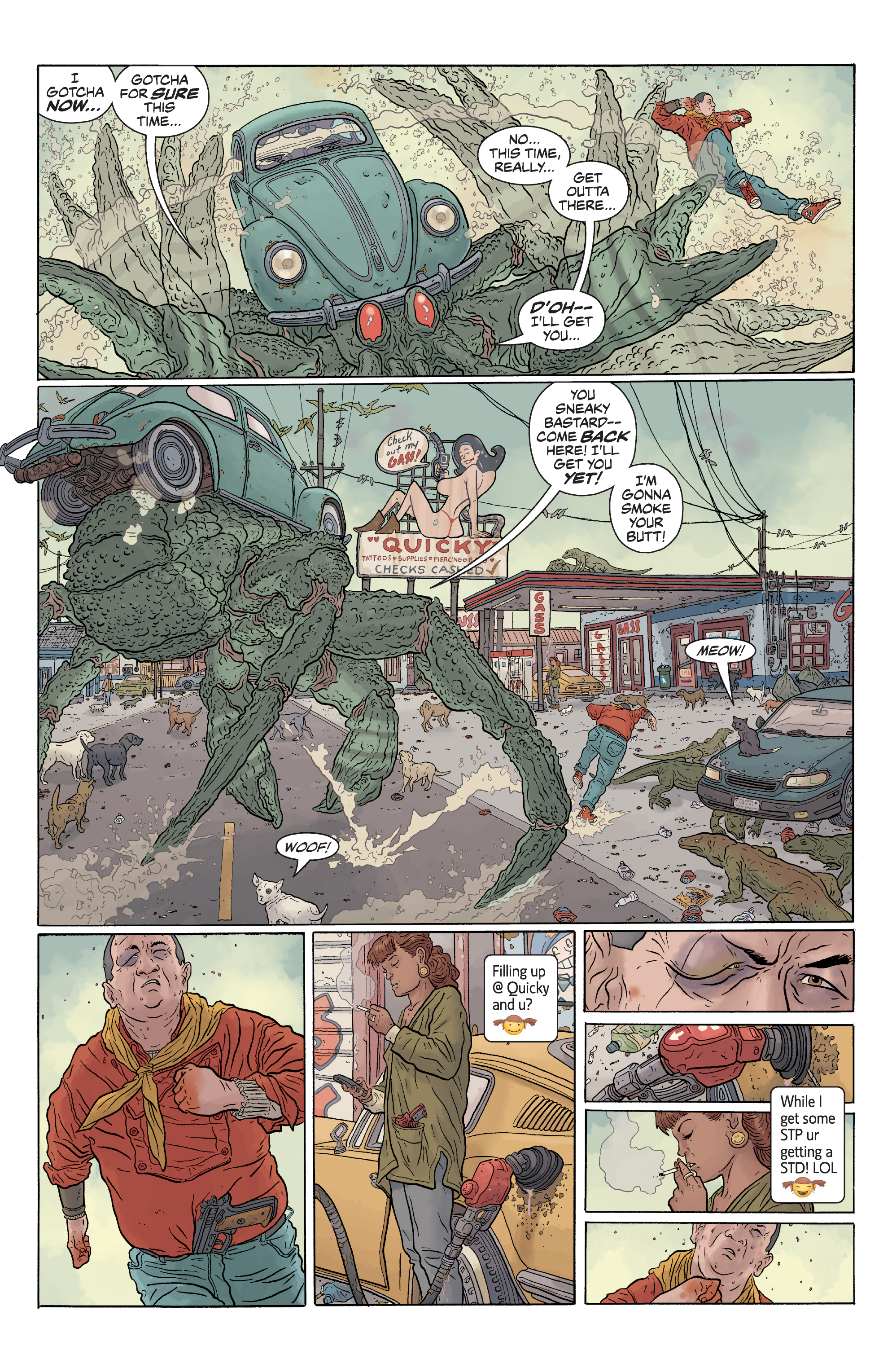 The Shaolin Cowboy: Who'll Stop the Reign? issue 2 - Page 7