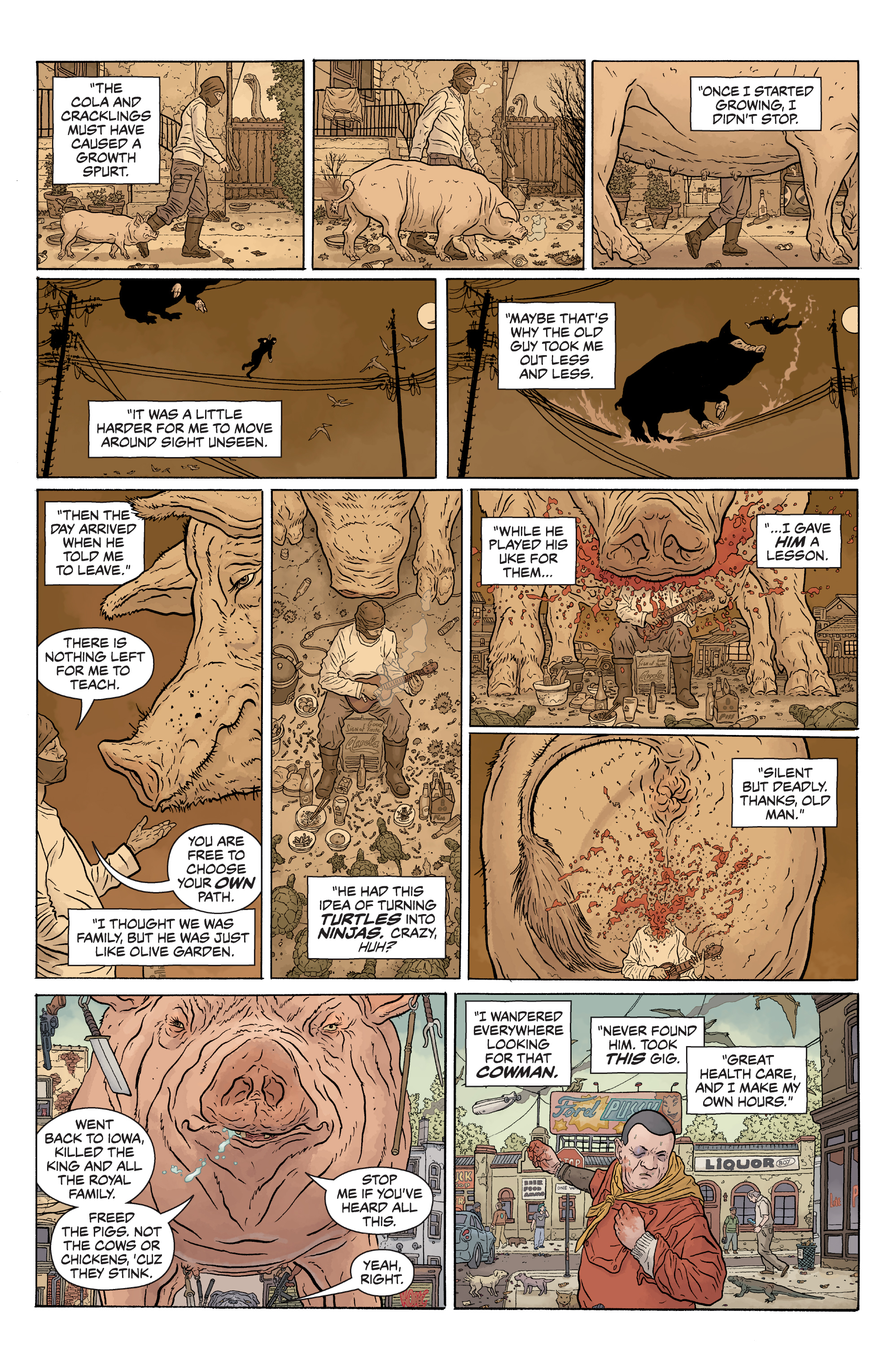 The Shaolin Cowboy: Who'll Stop the Reign? issue 2 - Page 21