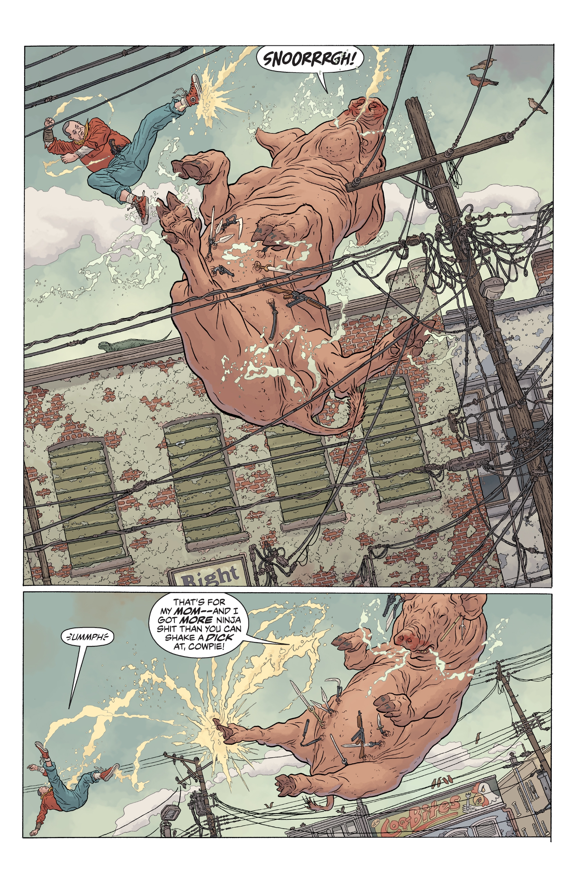 The Shaolin Cowboy: Who'll Stop the Reign? issue 3 - Page 4